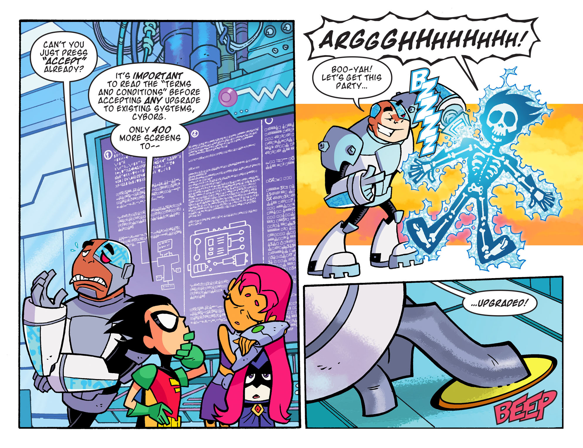 Read online Teen Titans Go! (2013) comic -  Issue #27 - 9