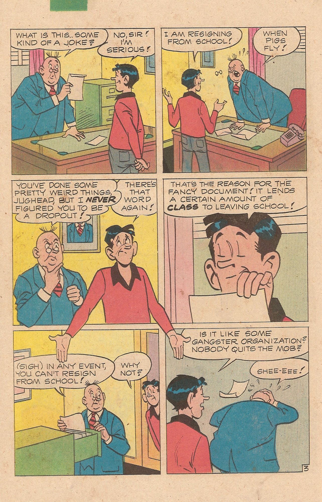 Read online Jughead (1965) comic -  Issue #309 - 22