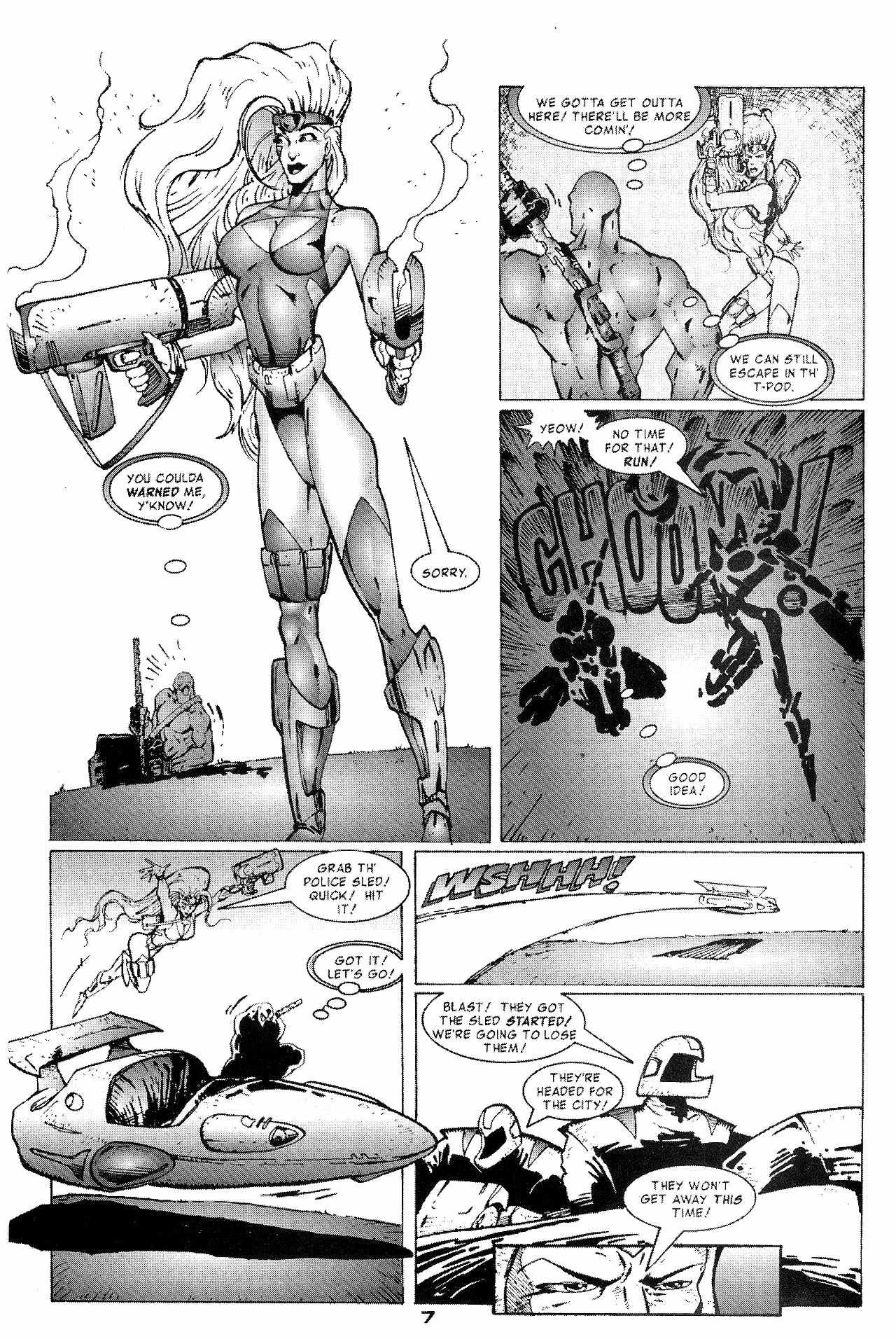Read online Zen Intergalactic Ninja : The Hunted comic -  Issue #1 - 9