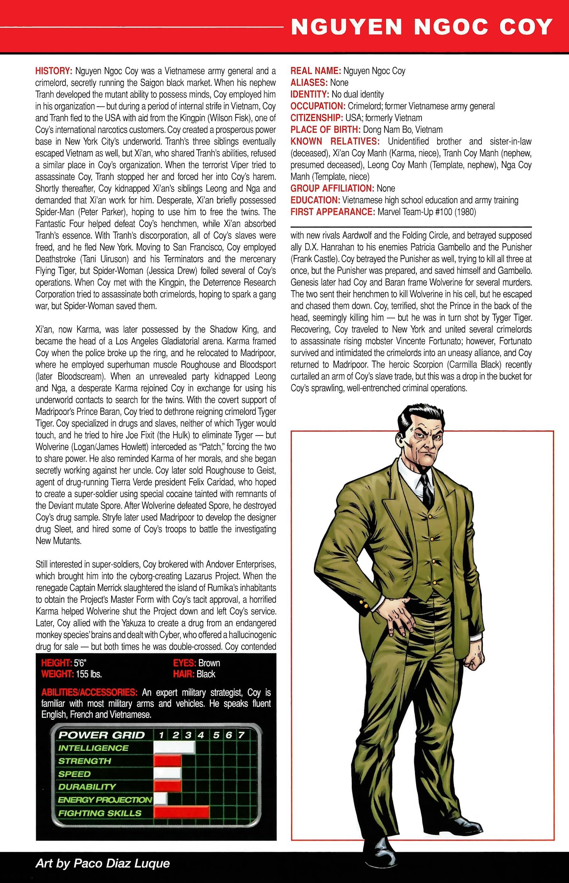 Read online Official Handbook of the Marvel Universe A to Z comic -  Issue # TPB 14 (Part 1) - 73