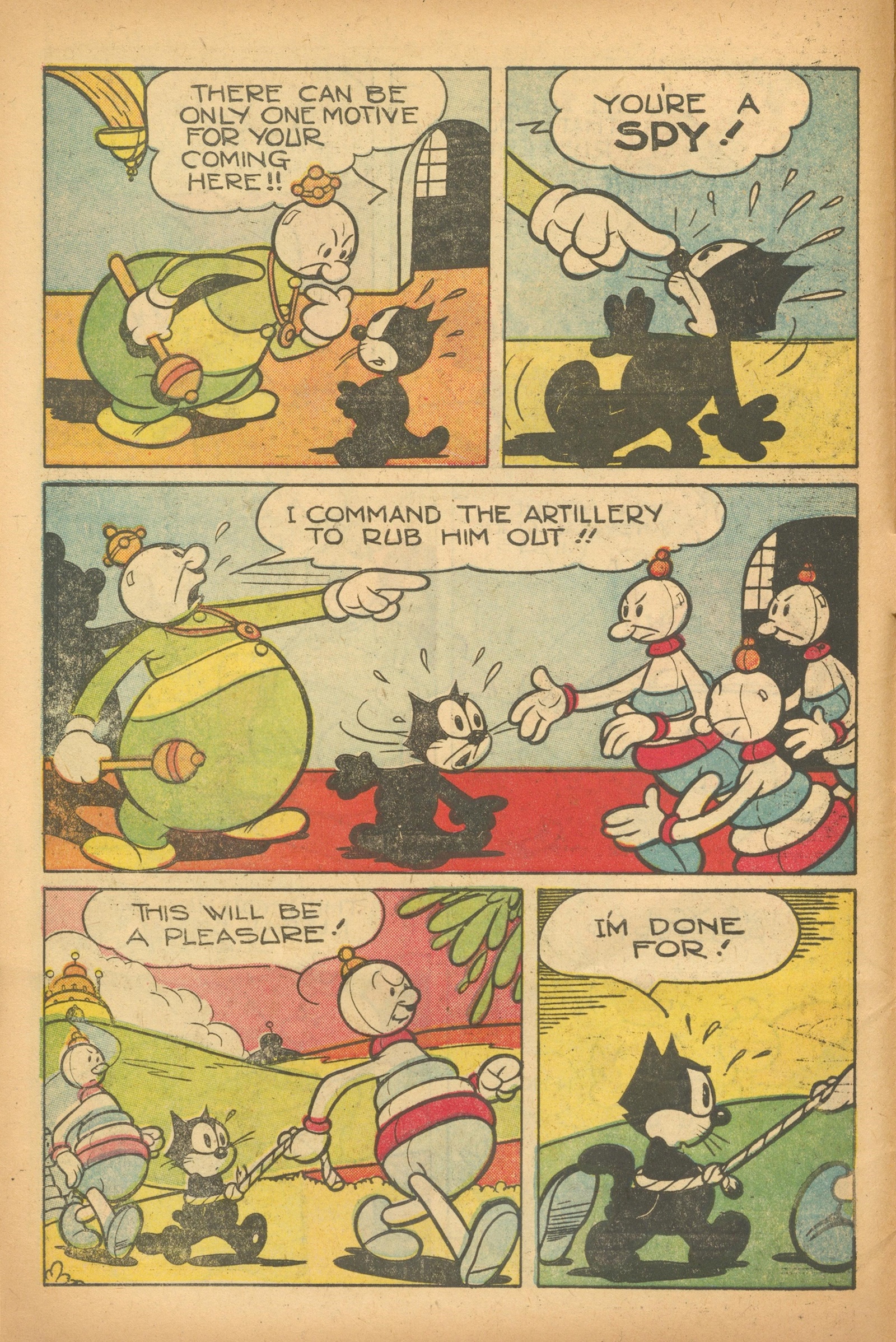 Read online Felix the Cat (1951) comic -  Issue #23 - 10