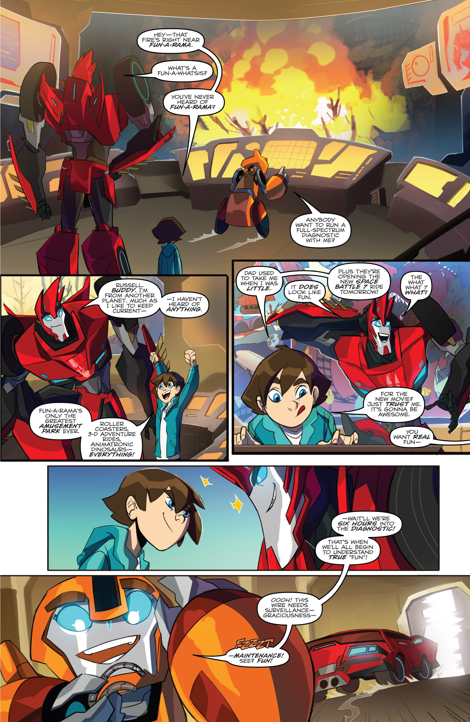 Read online Free Comic Book Day 2015 comic -  Issue # Transformers Robots In Disguise - 7