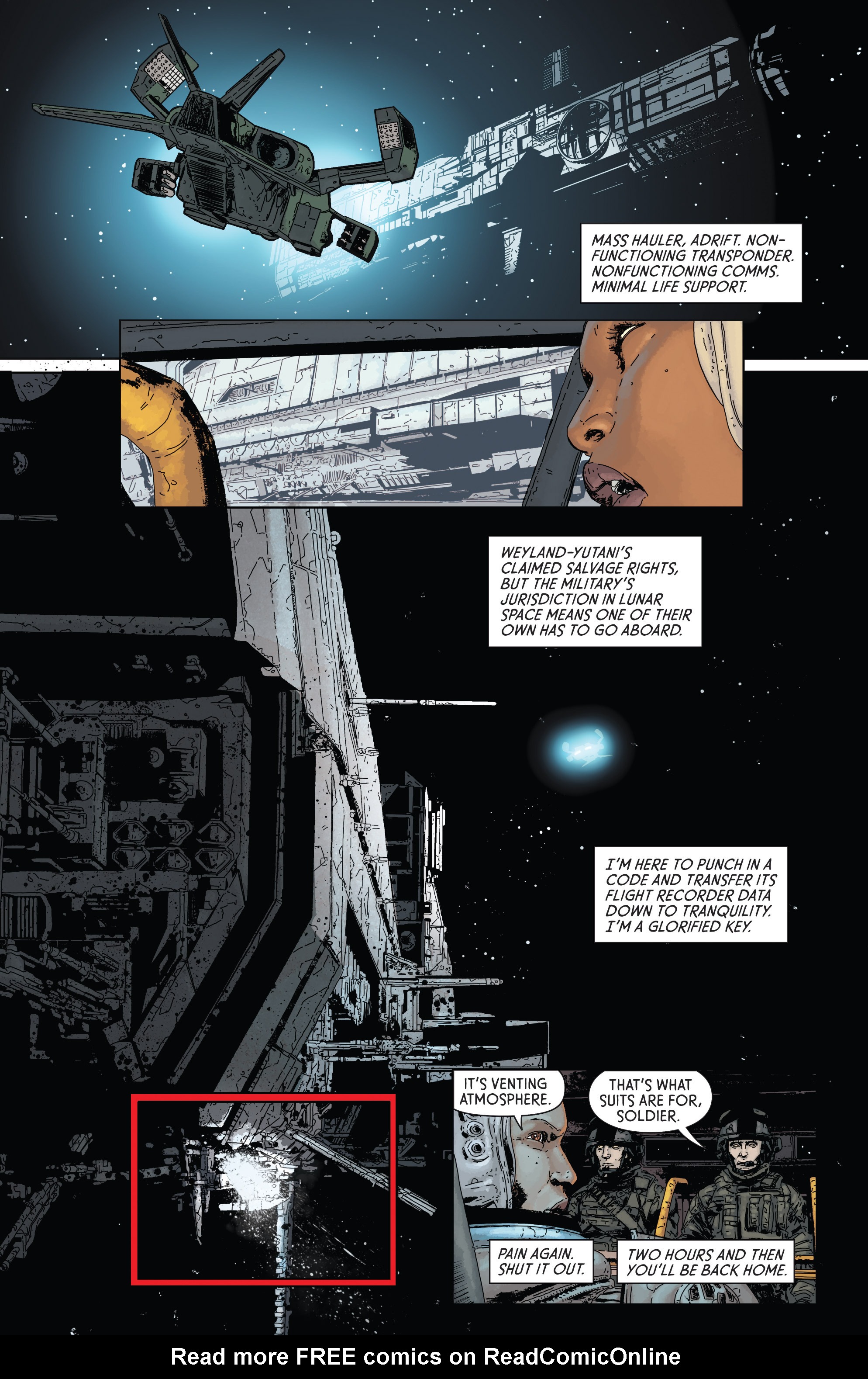 Read online Aliens: Defiance comic -  Issue #1 - 10