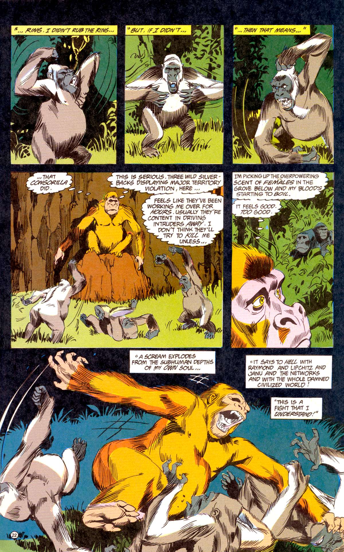 Read online Swamp Thing (1982) comic -  Issue # _Annual 3 - 23