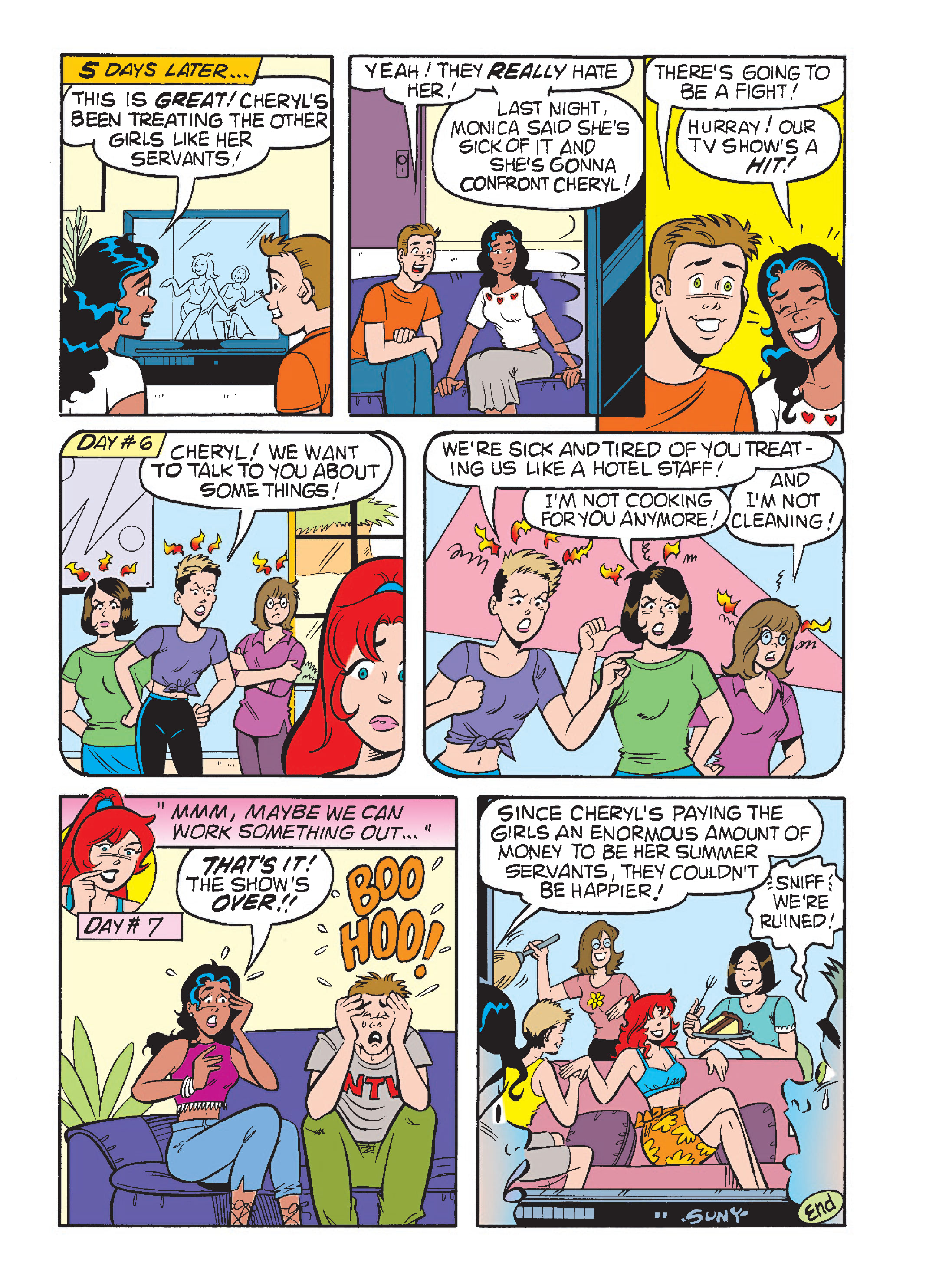 Read online World of Betty & Veronica Digest comic -  Issue #16 - 160