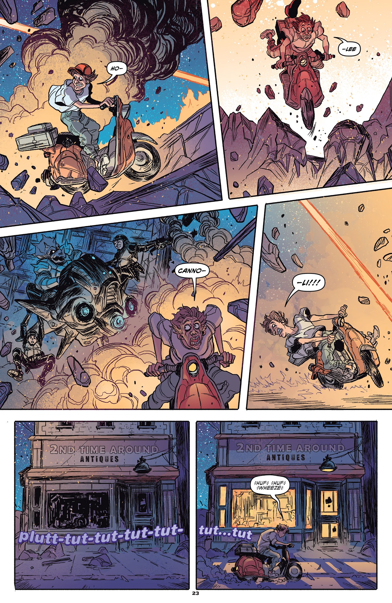 Read online Teenage Mutant Ninja Turtles Universe comic -  Issue #21 - 25