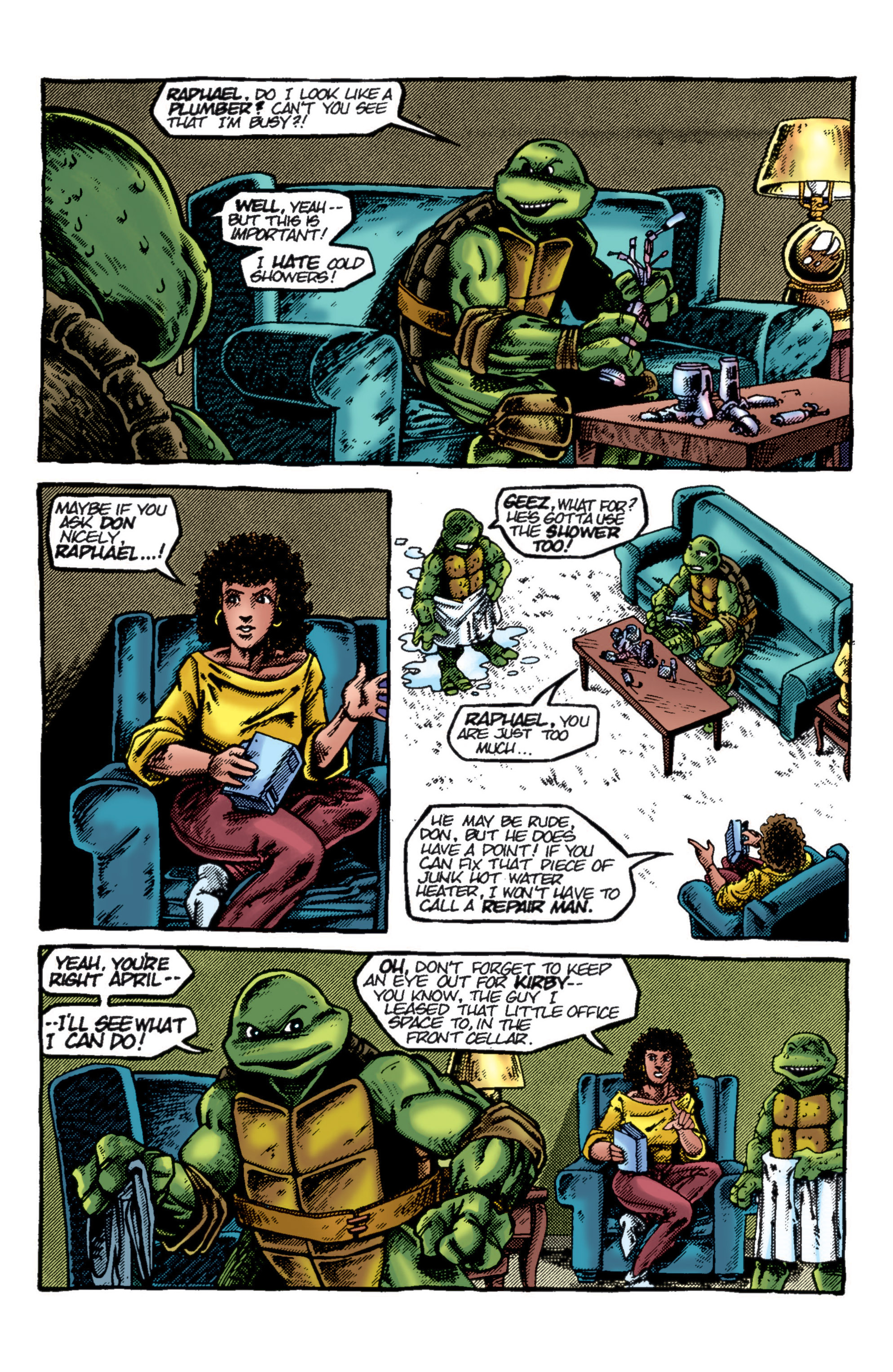 Read online Teenage Mutant Ninja Turtles Color Classics: Donatello Micro-Series comic -  Issue # Full - 4