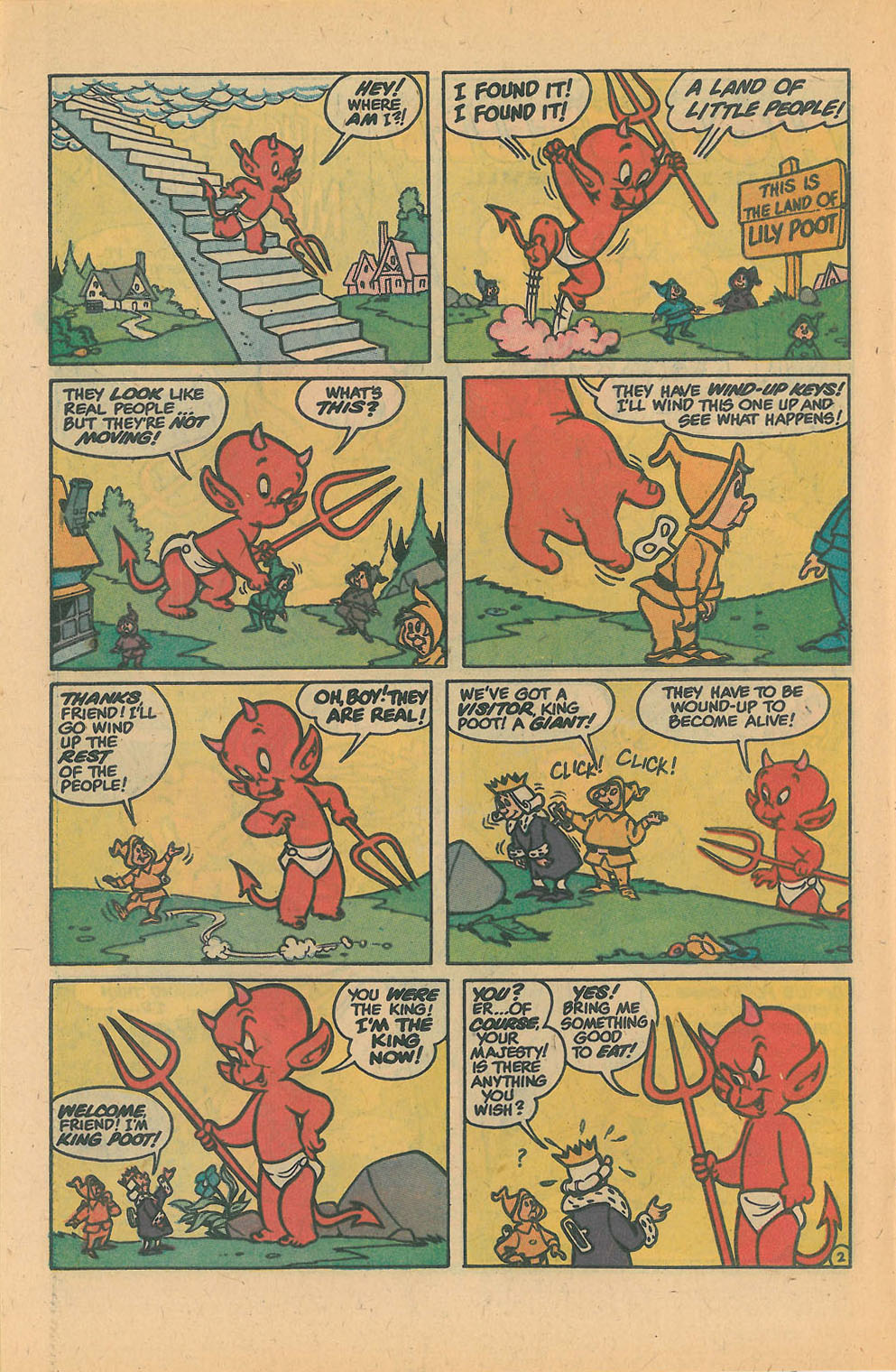 Read online Hot Stuff, the Little Devil comic -  Issue #147 - 21