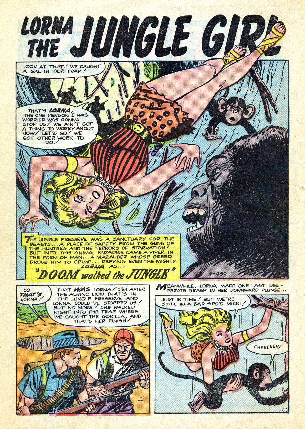 Read online Lorna, The Jungle Girl comic -  Issue #26 - 10