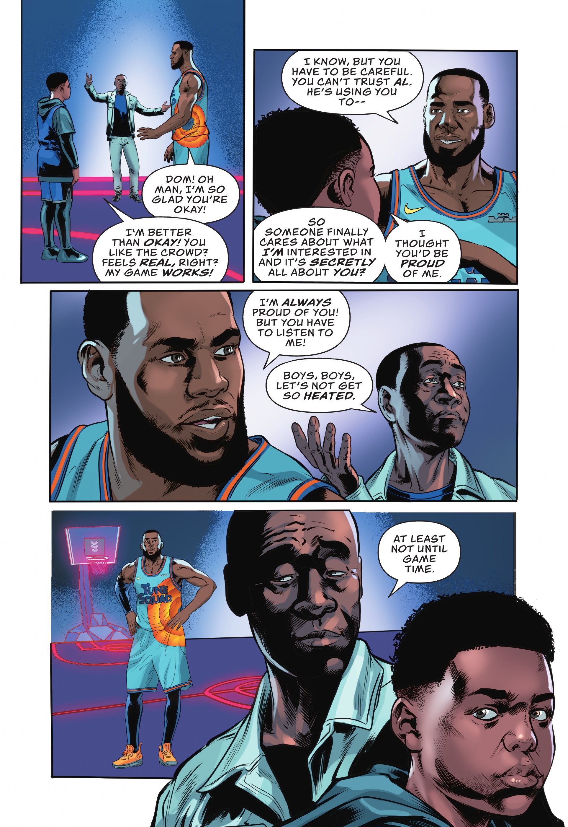 Read online Space Jam: A New Legacy comic -  Issue # TPB - 87