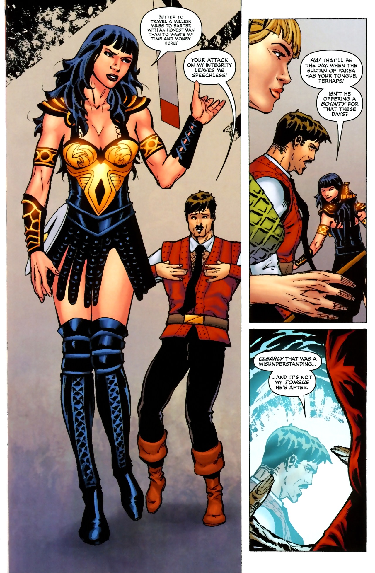 Read online Xena / Army of Darkness: What...Again?! comic -  Issue #1 - 9