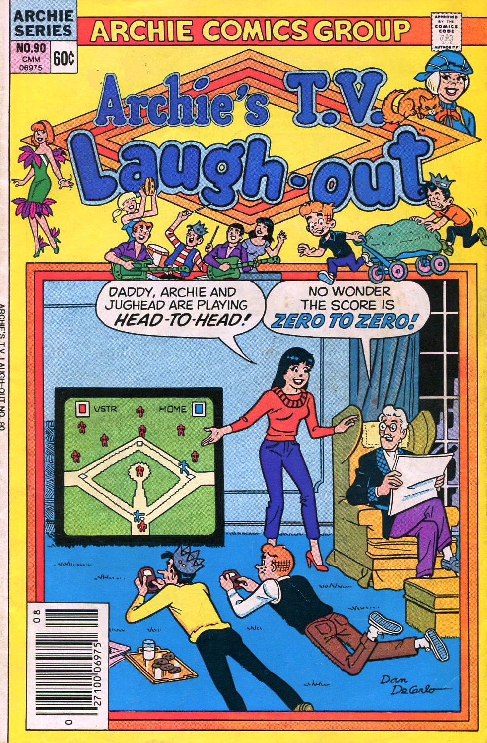 Read online Archie's TV Laugh-Out comic -  Issue #90 - 1