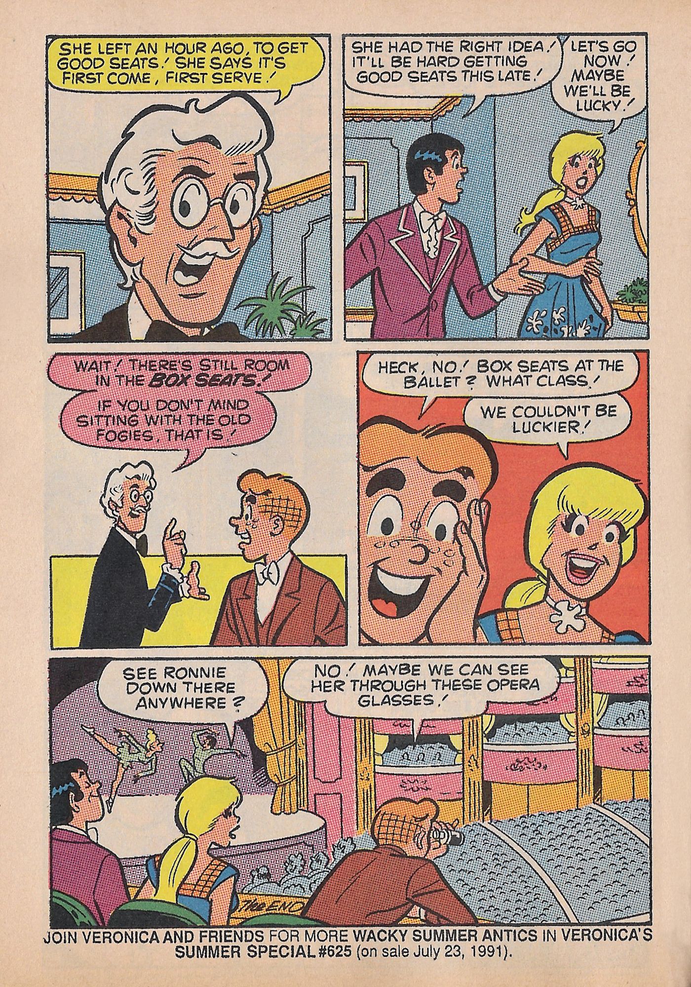 Read online Betty and Veronica Digest Magazine comic -  Issue #51 - 67