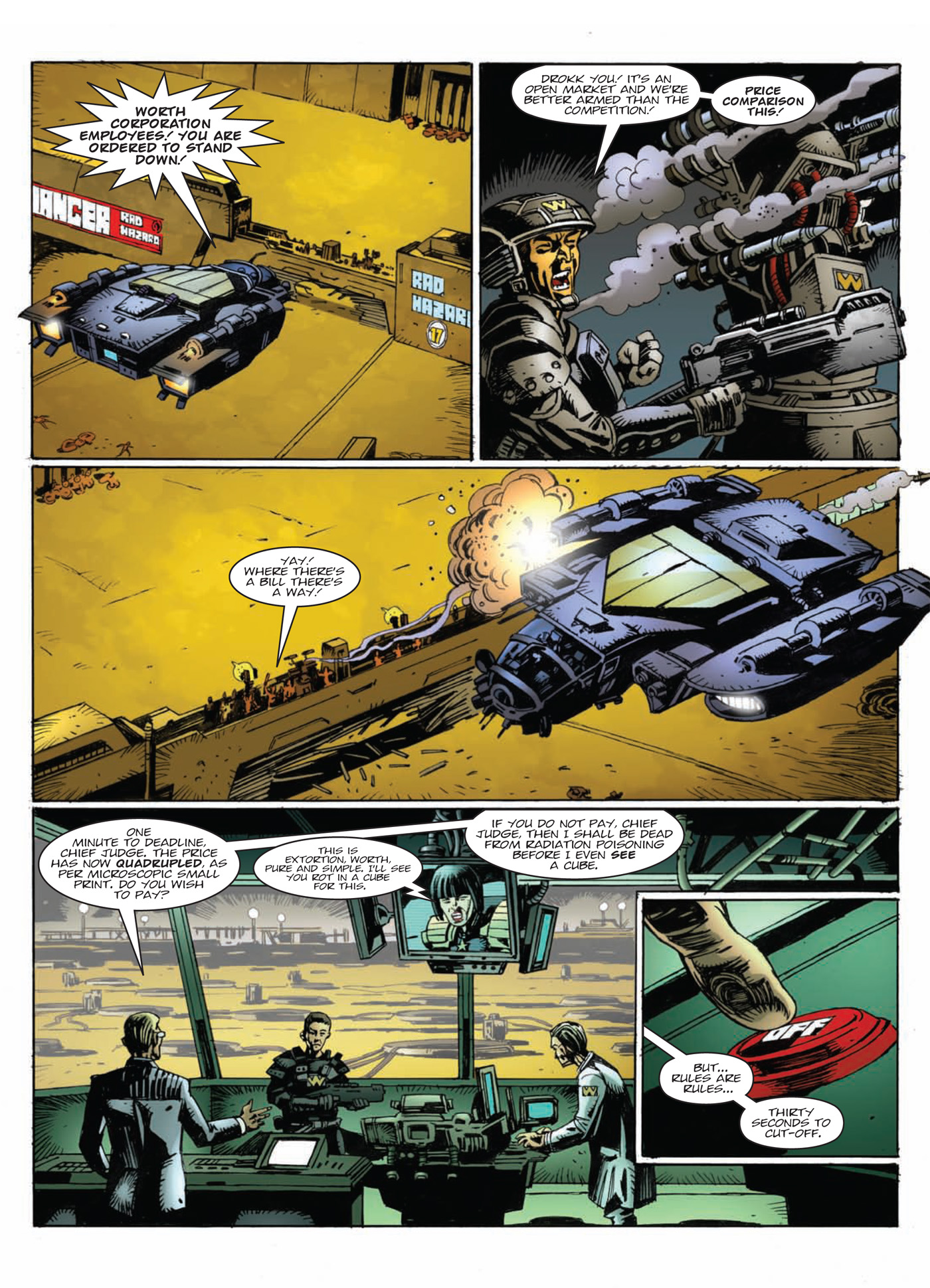 Read online Judge Dredd: Day of Chaos: Fallout comic -  Issue # TPB (Part 2) - 73
