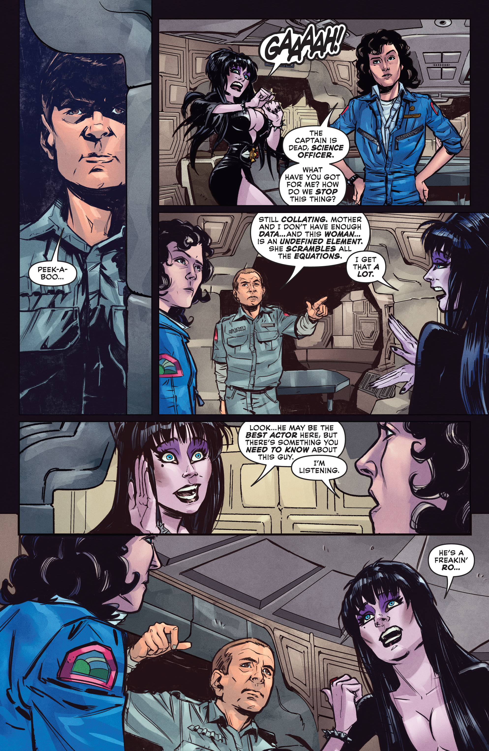 Read online Elvira in Horrorland comic -  Issue #3 - 17