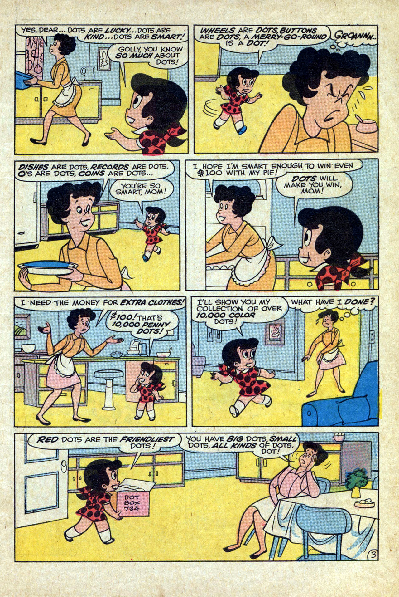 Read online Little Dot (1953) comic -  Issue #139 - 7