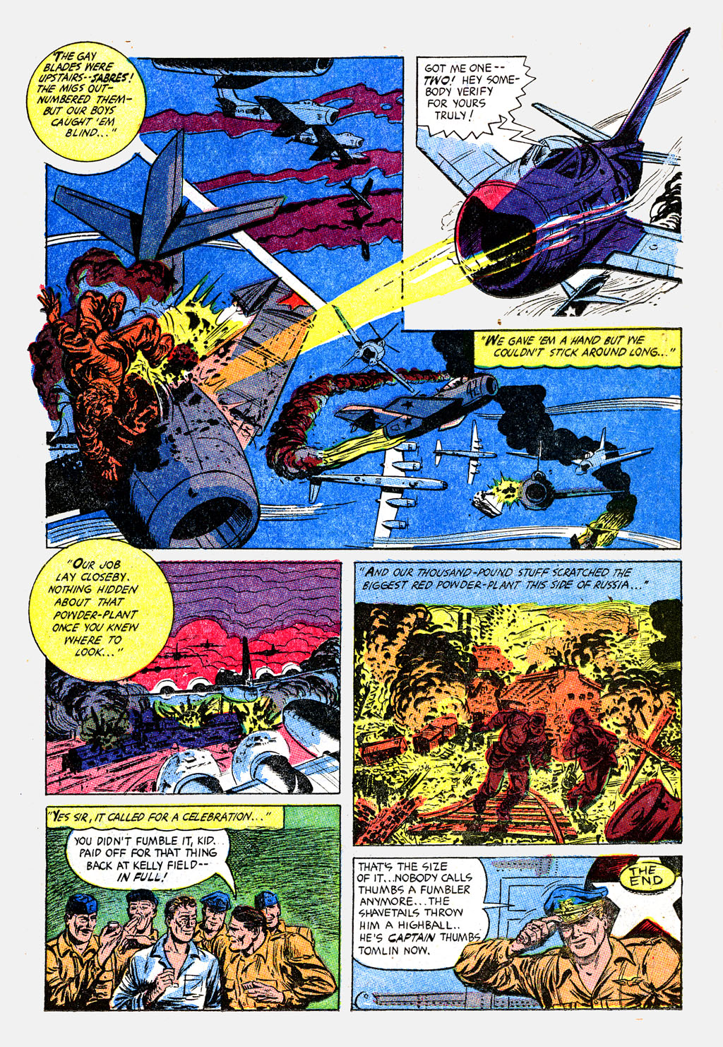 Read online War Birds (1952) comic -  Issue #3 - 11