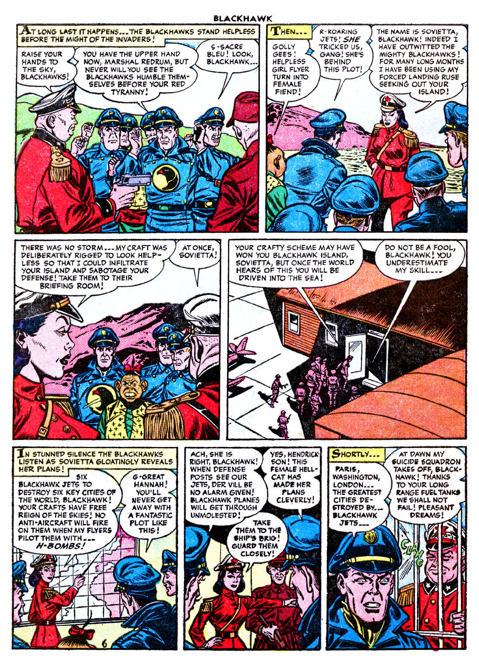 Read online Blackhawk (1957) comic -  Issue #87 - 8