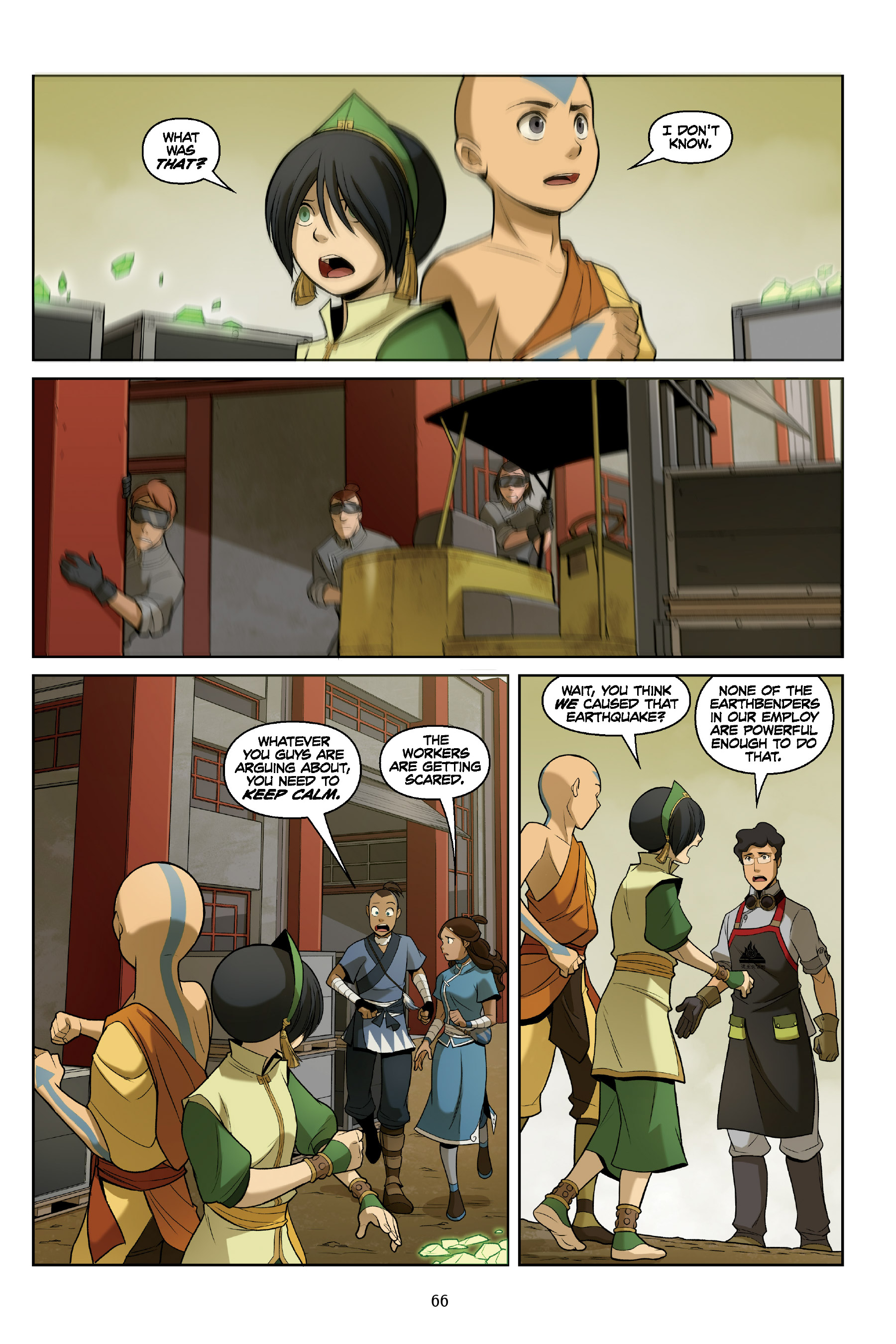 Read online Nickelodeon Avatar: The Last Airbender - The Rift comic -  Issue # _Omnibus (Part 1) - 66