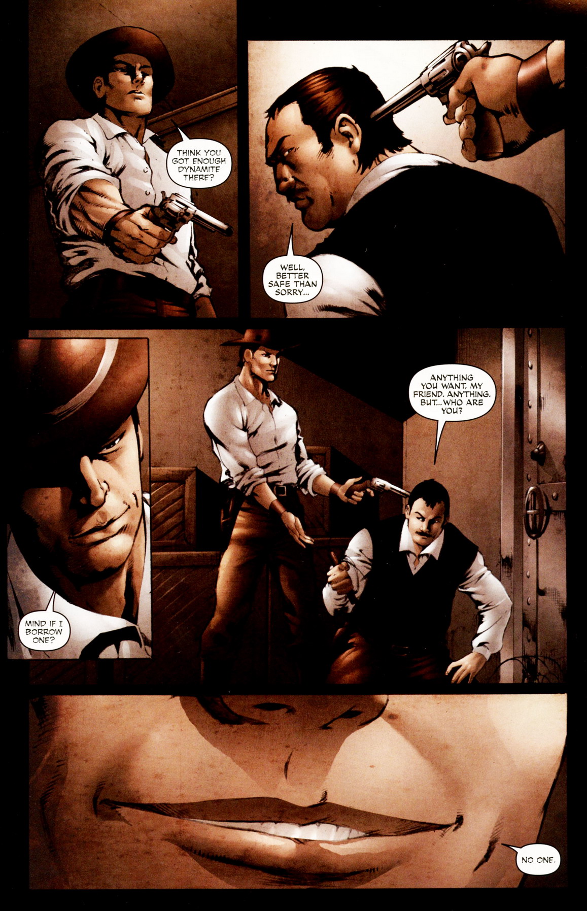 Read online The Man with No Name comic -  Issue #10 - 21