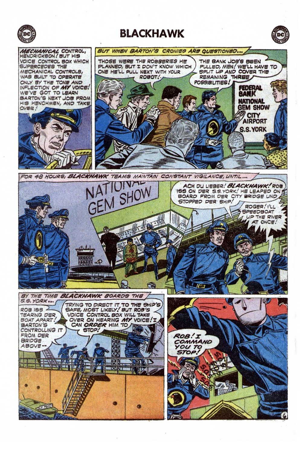 Read online Blackhawk (1957) comic -  Issue #139 - 8