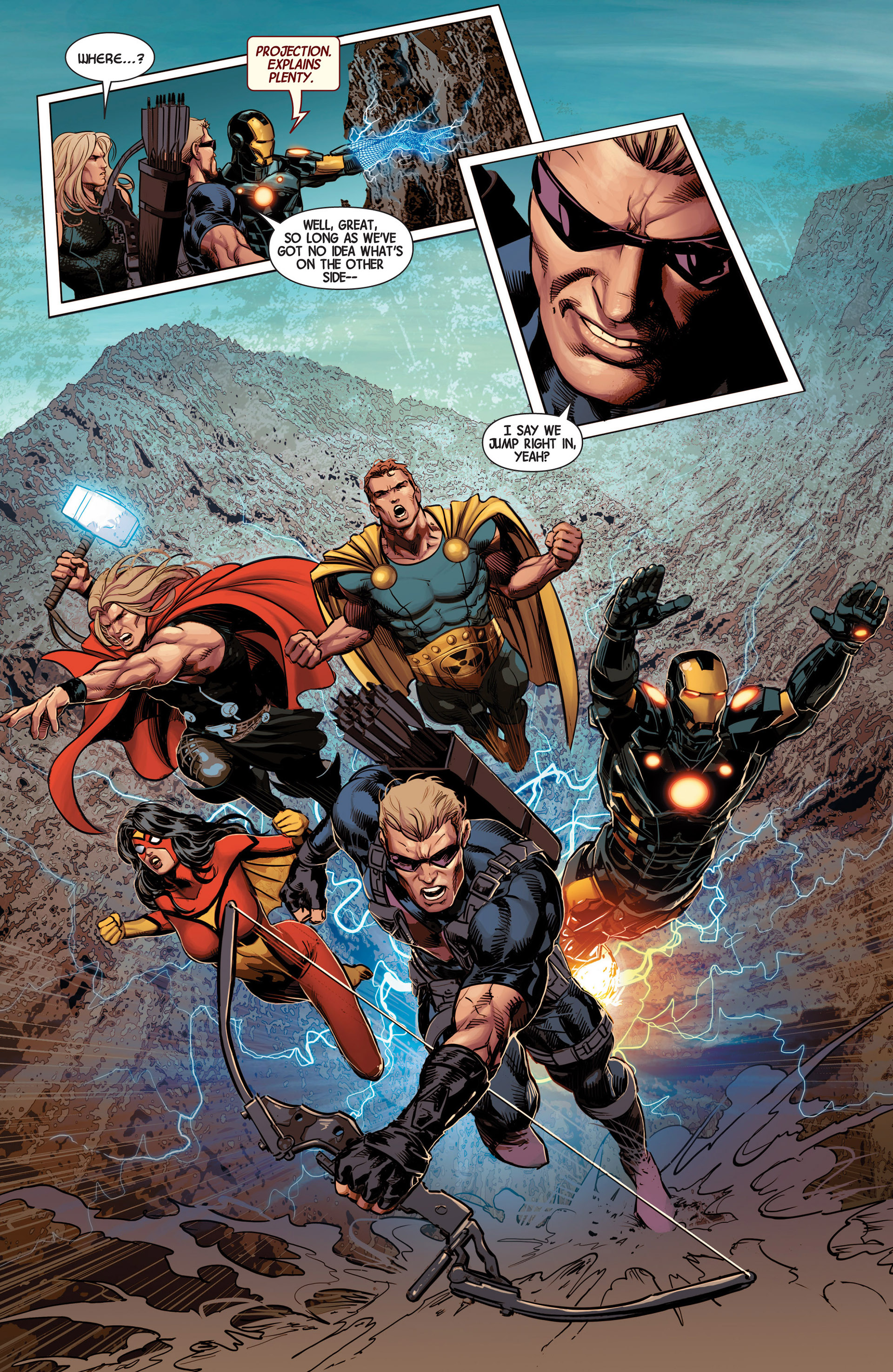 Read online Avengers by Jonathan Hickman Omnibus comic -  Issue # TPB 1 (Part 5) - 54
