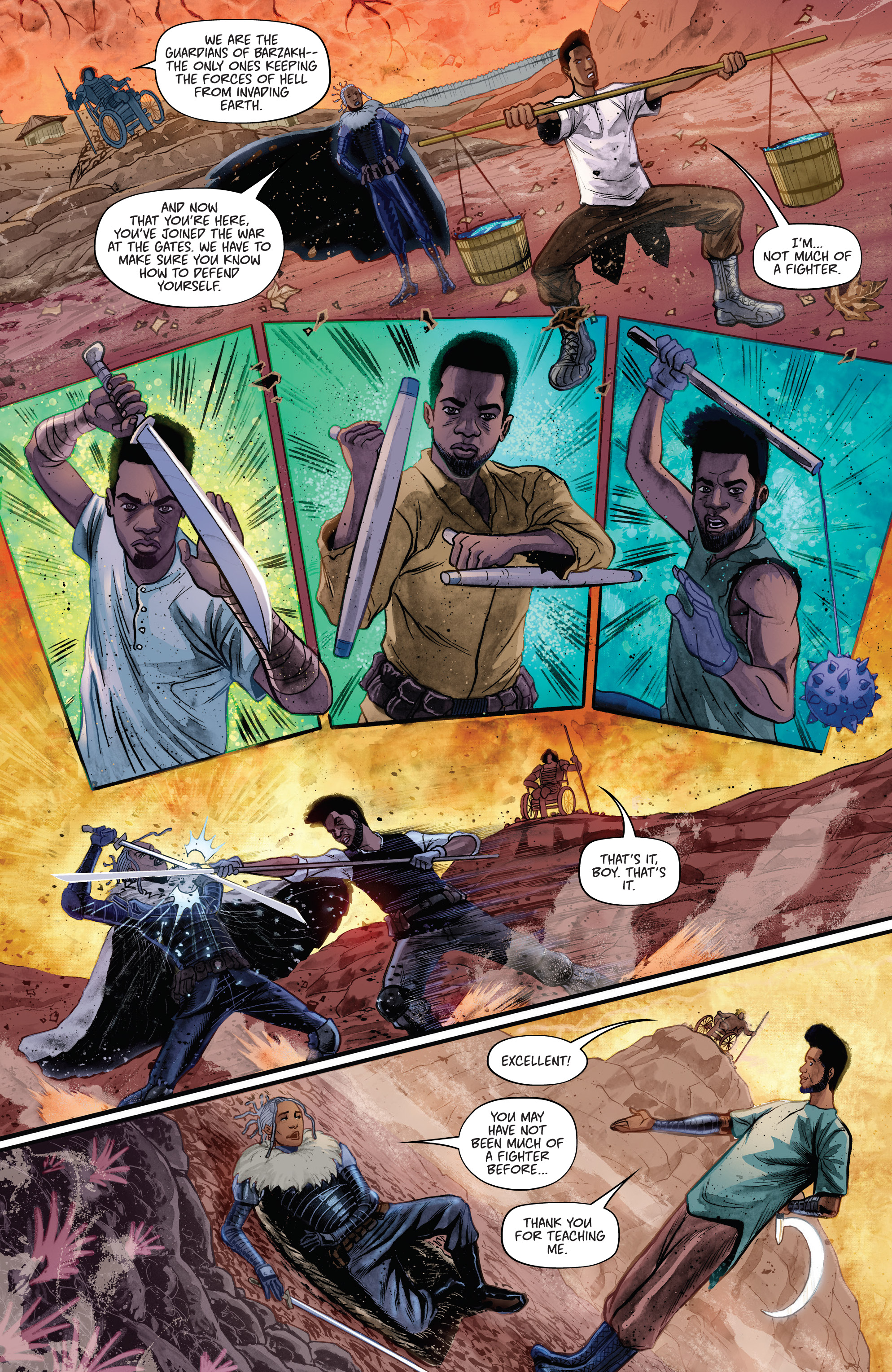 Read online Bitter Root Red Summer Special comic -  Issue # Full - 34
