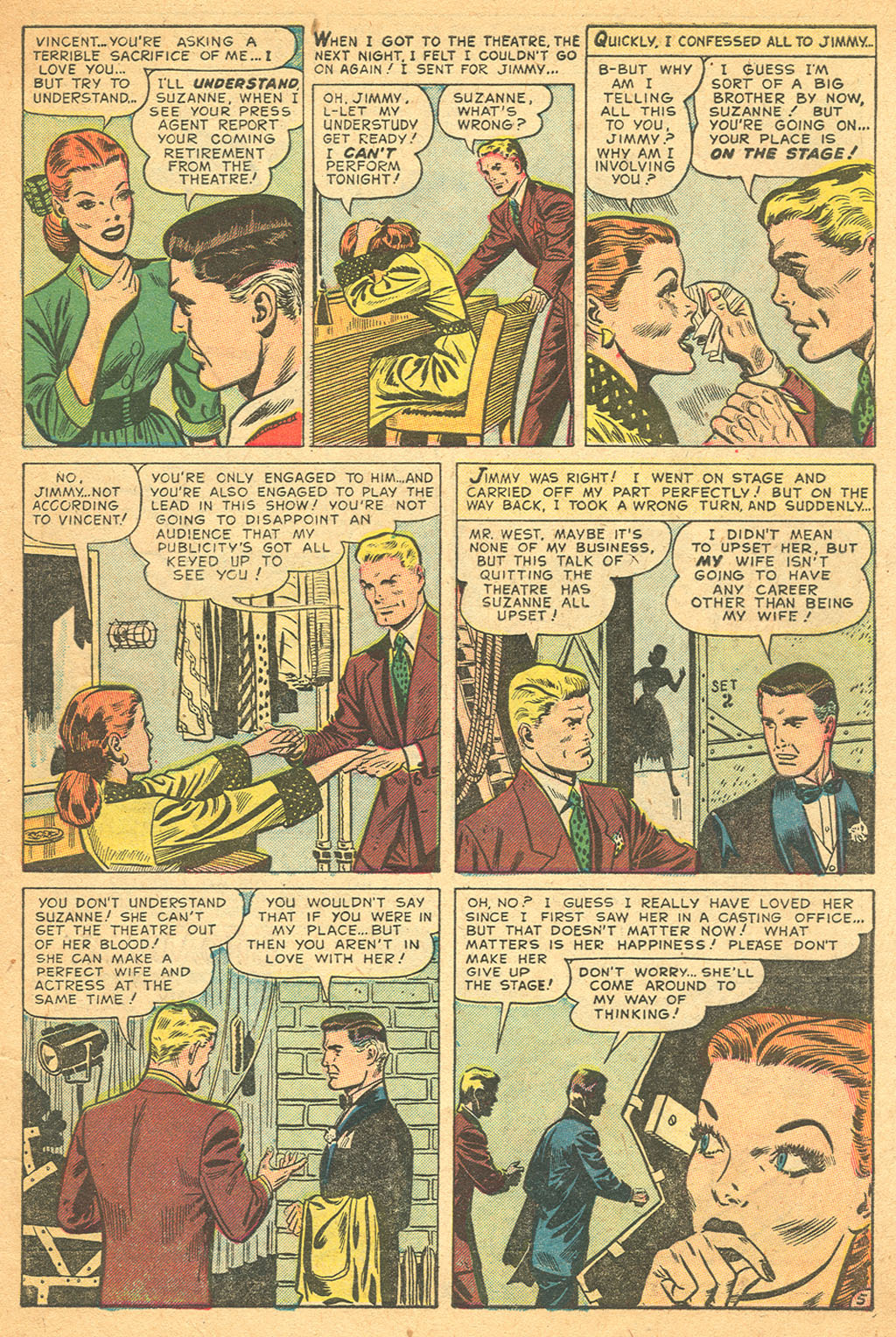 Read online Love Romances comic -  Issue #31 - 7