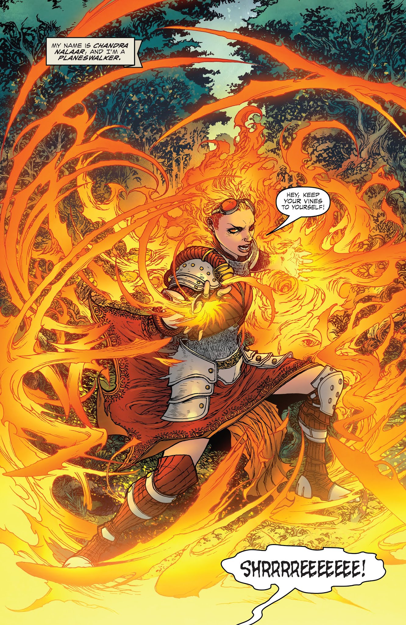 Read online Magic: The Gathering: Chandra comic -  Issue #1 - 5