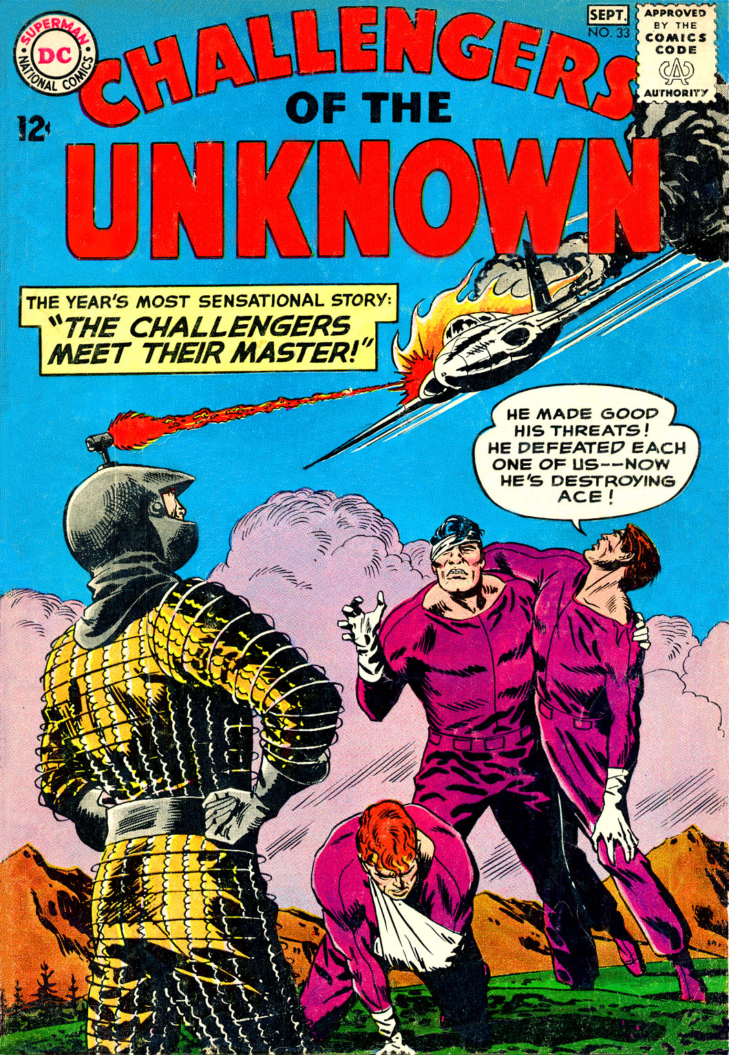 Read online Challengers of the Unknown (1958) comic -  Issue #33 - 1