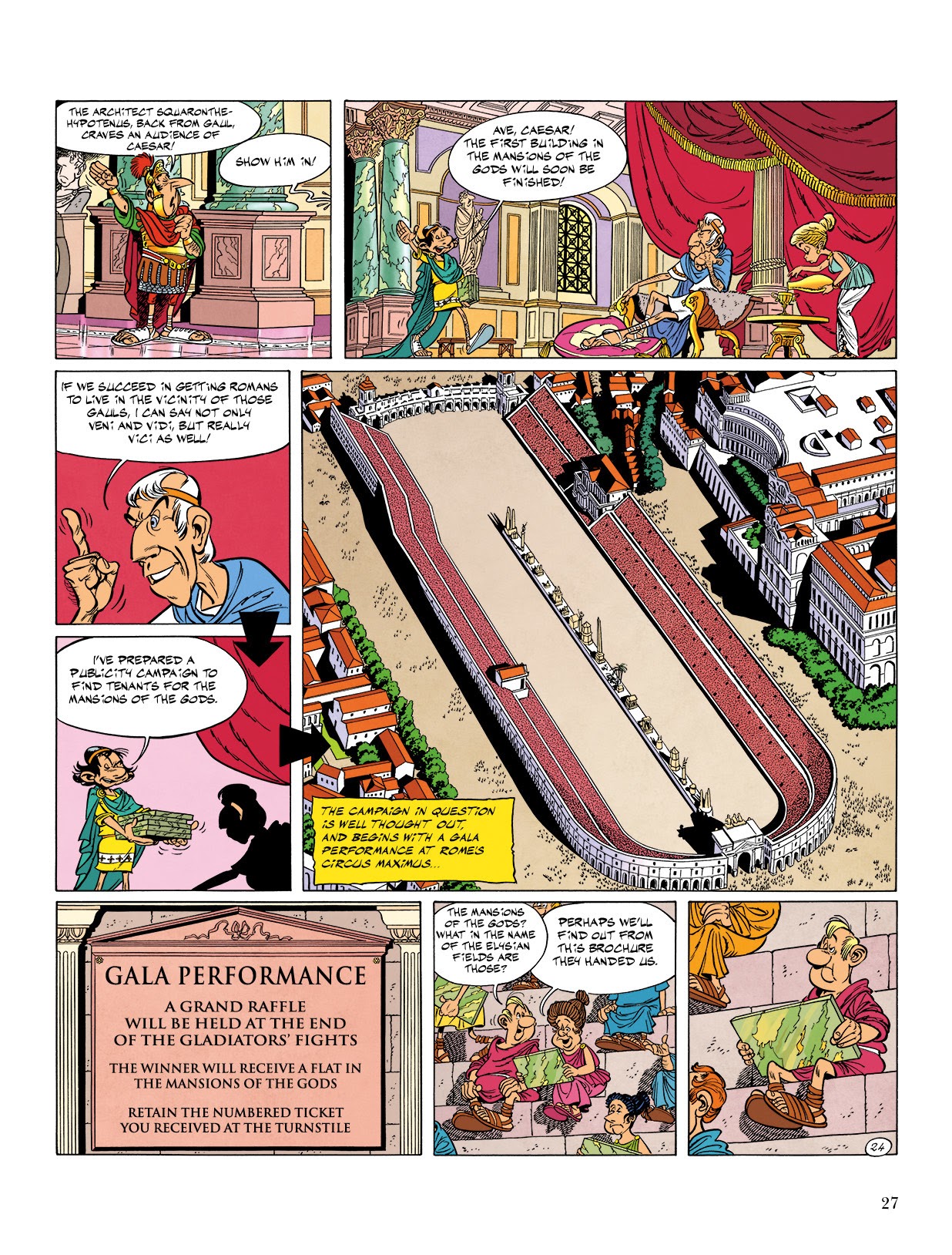 Read online Asterix comic -  Issue #17 - 28