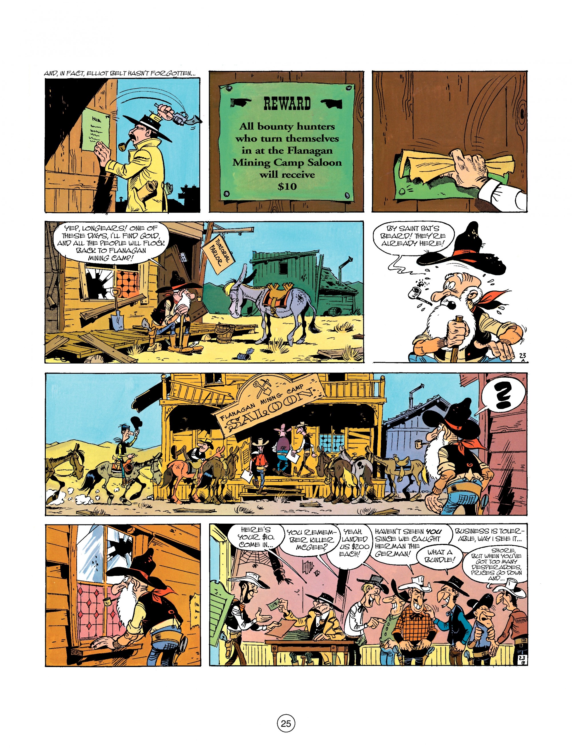 Read online A Lucky Luke Adventure comic -  Issue #26 - 25