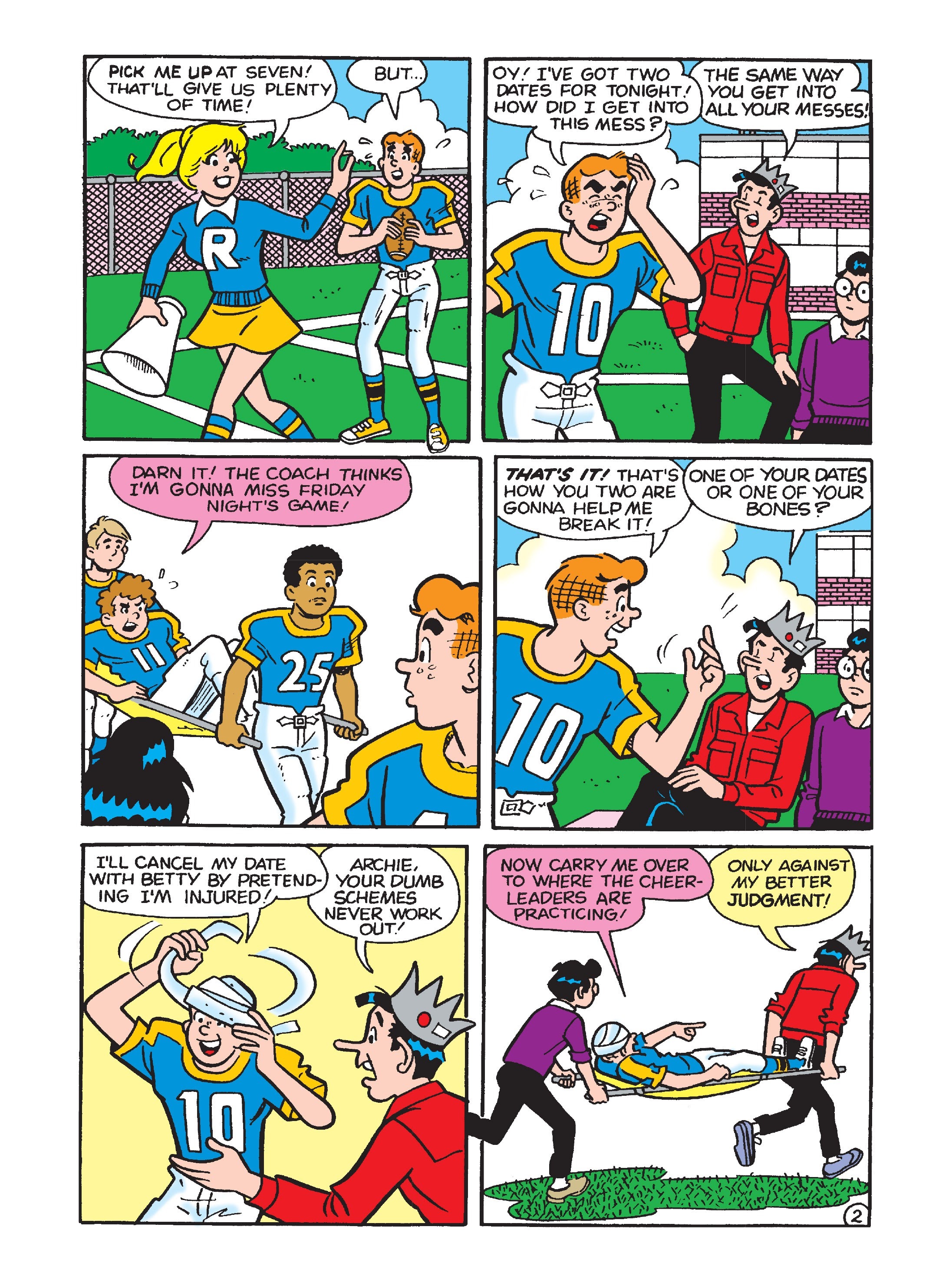 Read online Archie's Double Digest Magazine comic -  Issue #255 - 198