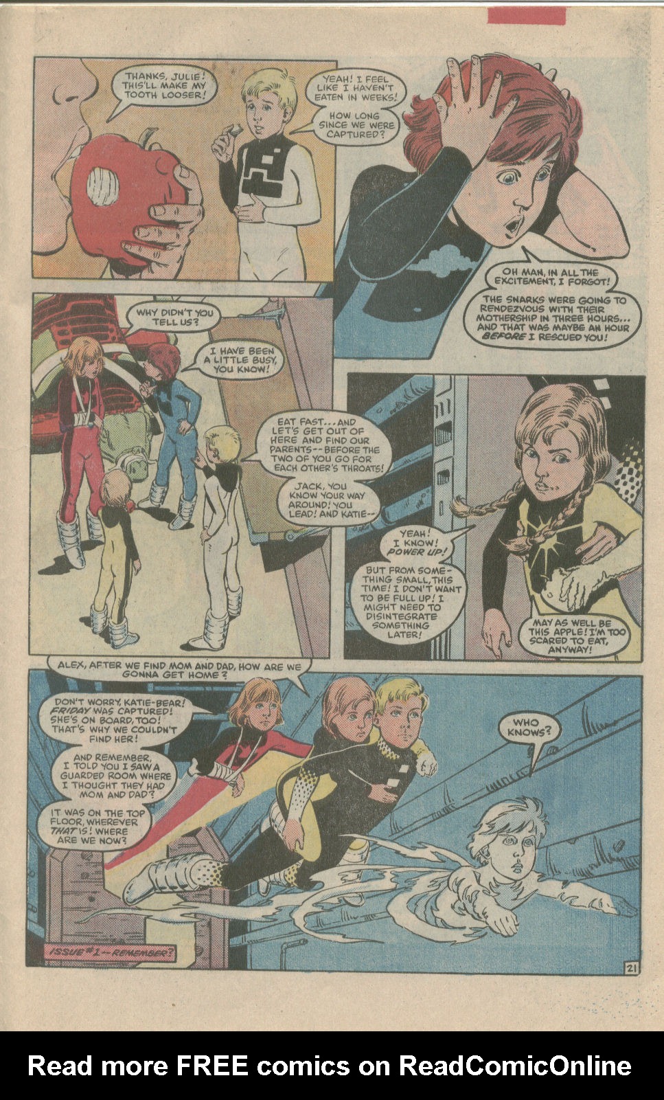 Read online Power Pack (1984) comic -  Issue #3 - 22