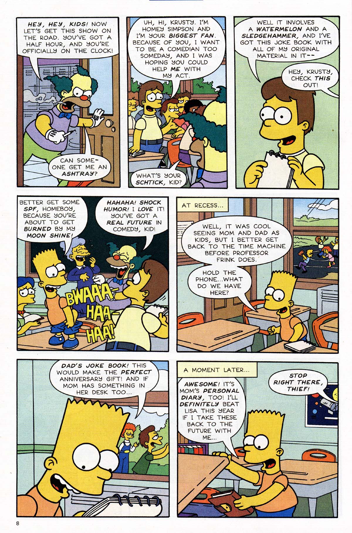 Read online Simpsons Comics Presents Bart Simpson comic -  Issue #14 - 10