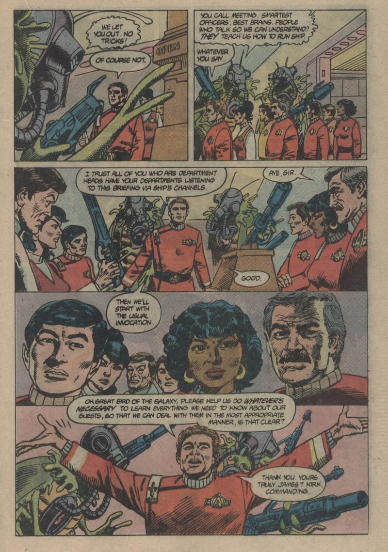 Read online Star Trek (1984) comic -  Issue #24 - 8