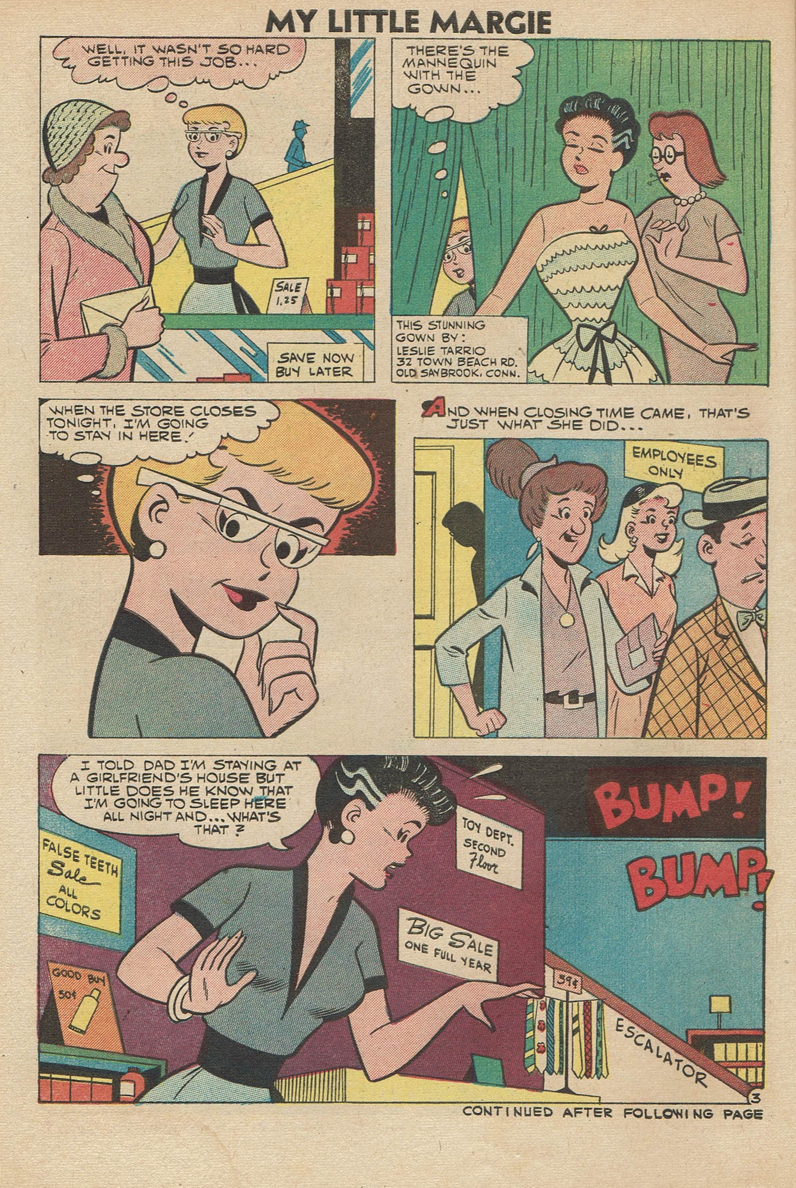 Read online My Little Margie (1954) comic -  Issue #26 - 30