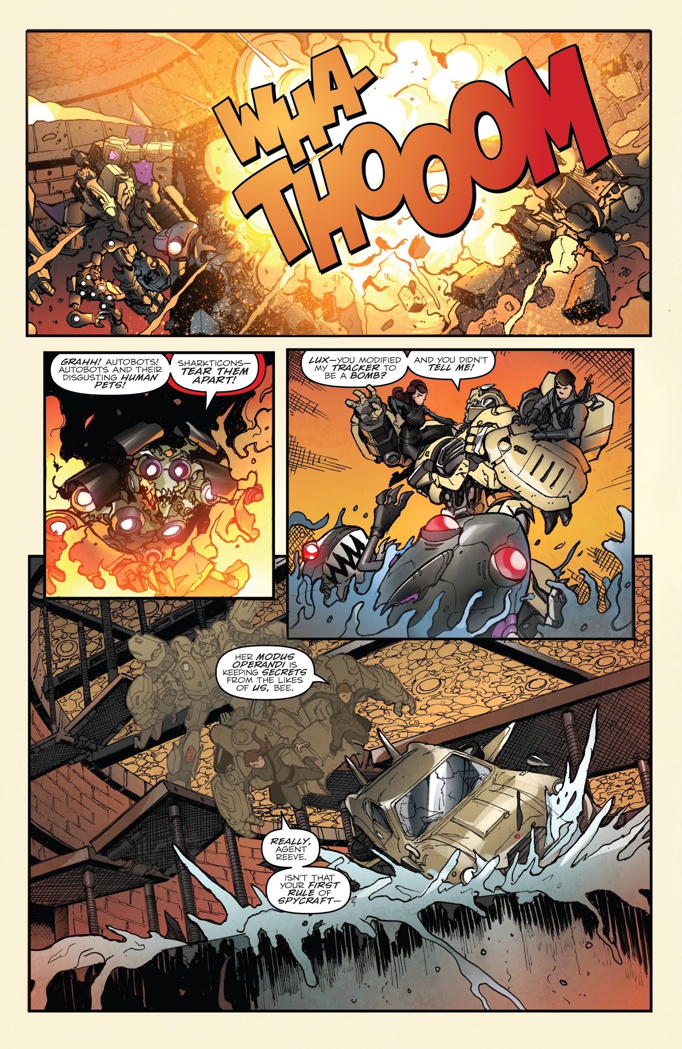 Read online Transformers: Bumblebee Movie Prequel comic -  Issue #4 - 6