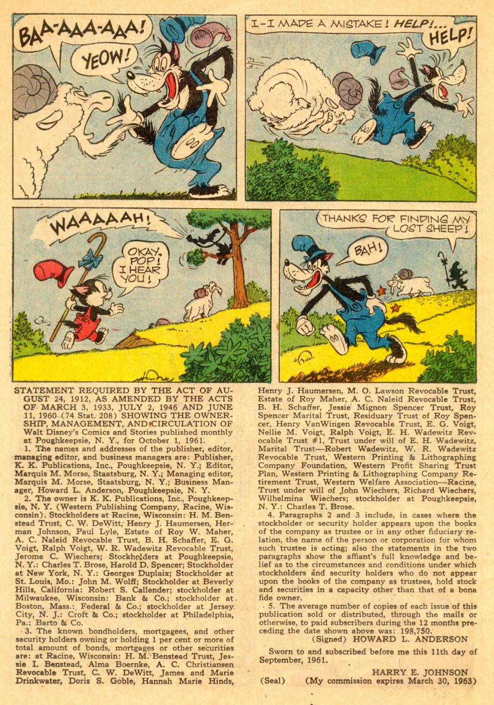 Read online Walt Disney's Comics and Stories comic -  Issue #256 - 23