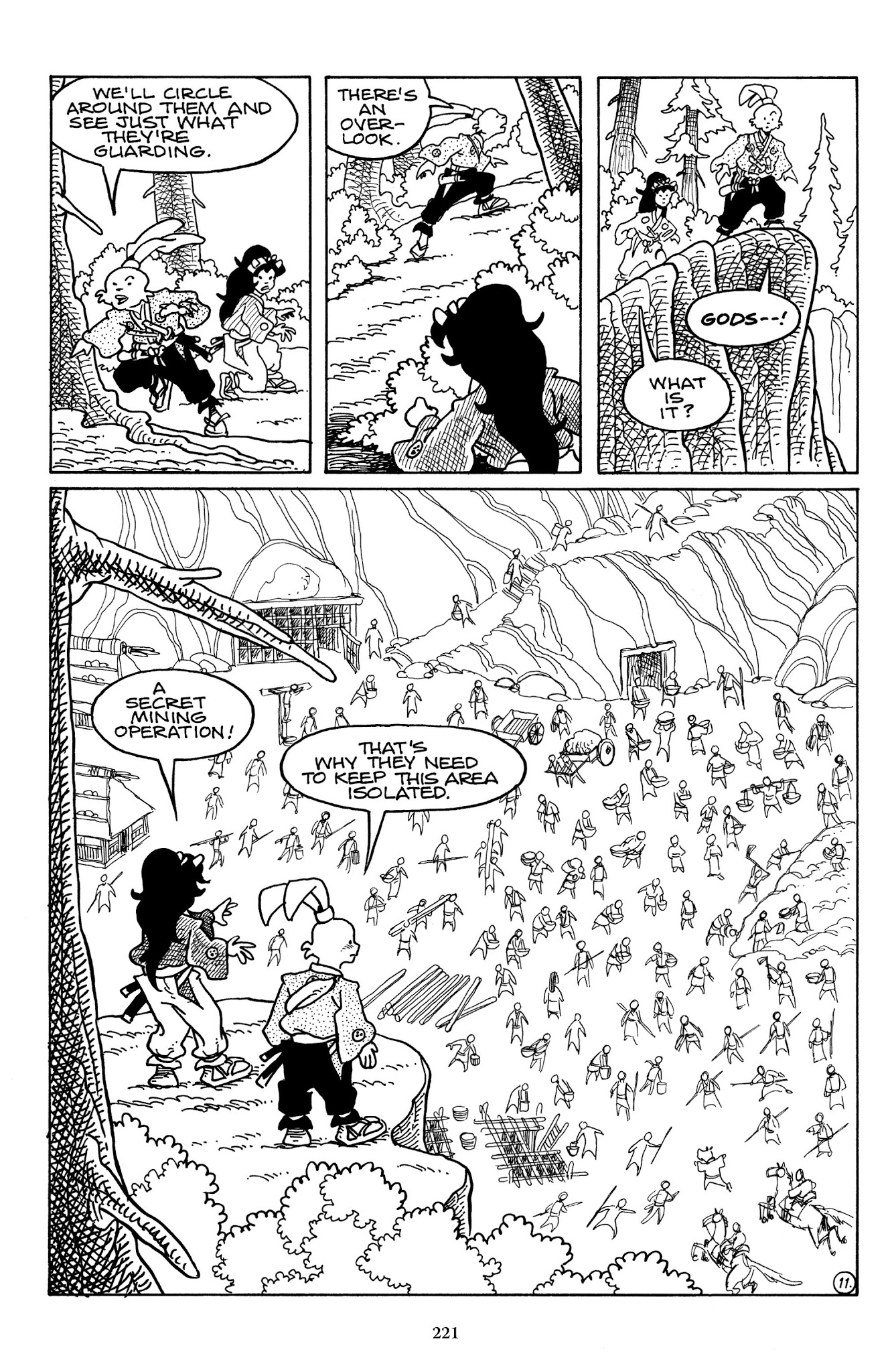 Read online The Usagi Yojimbo Saga comic -  Issue # TPB 5 - 218
