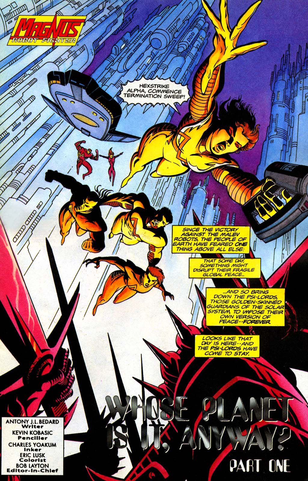 Read online Magnus Robot Fighter (1991) comic -  Issue #53 - 2