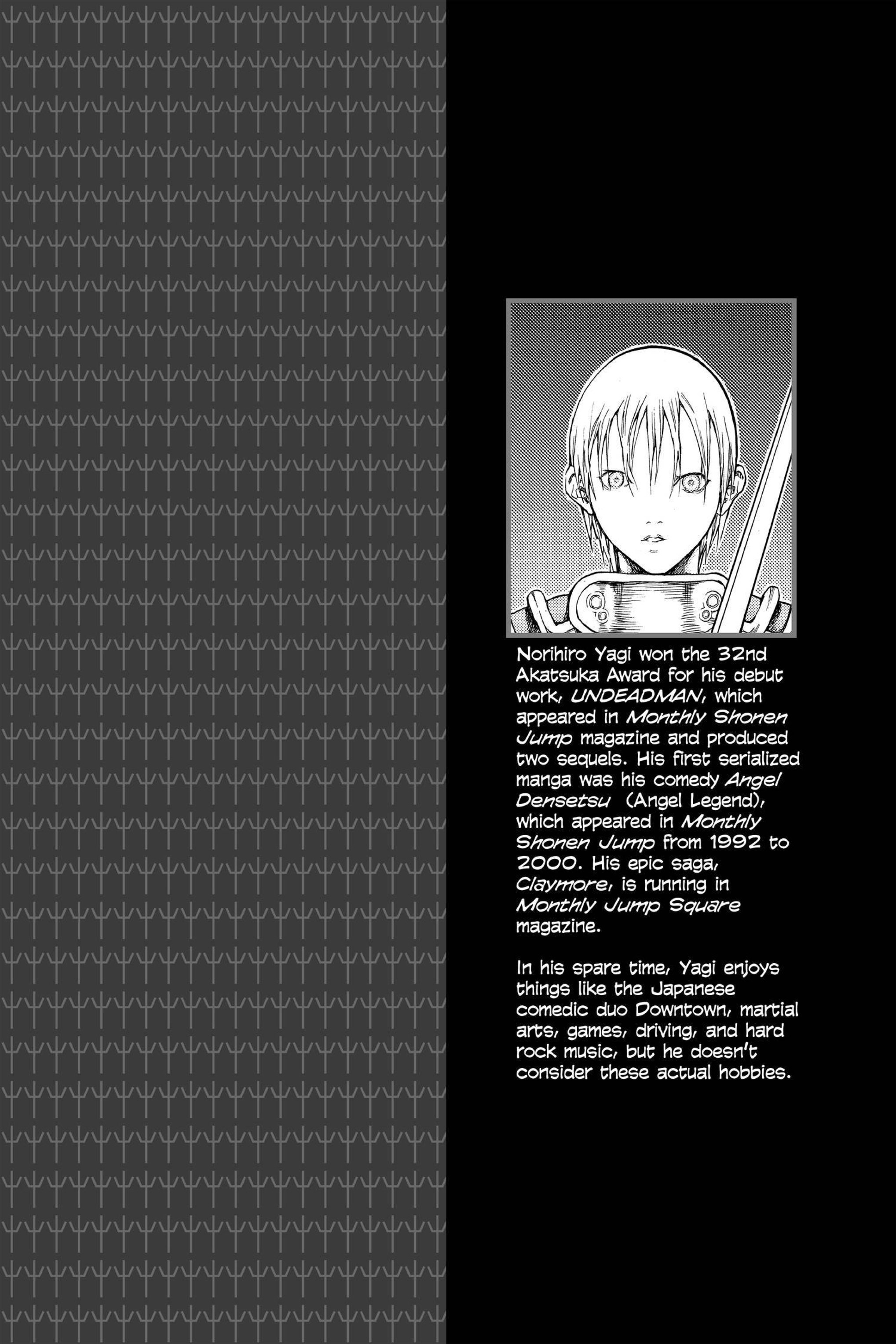 Read online Claymore comic -  Issue #9 - 2