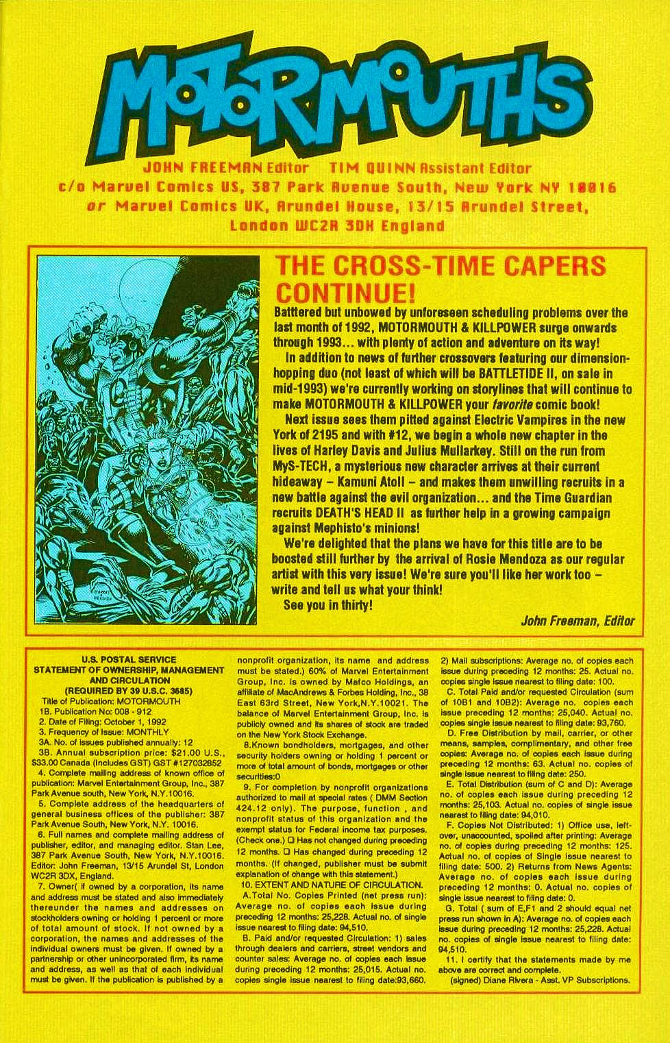Read online Motormouth & Killpower comic -  Issue #10 - 25