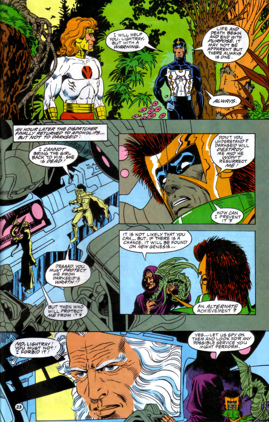 Read online The New Gods (1989) comic -  Issue #27 - 22