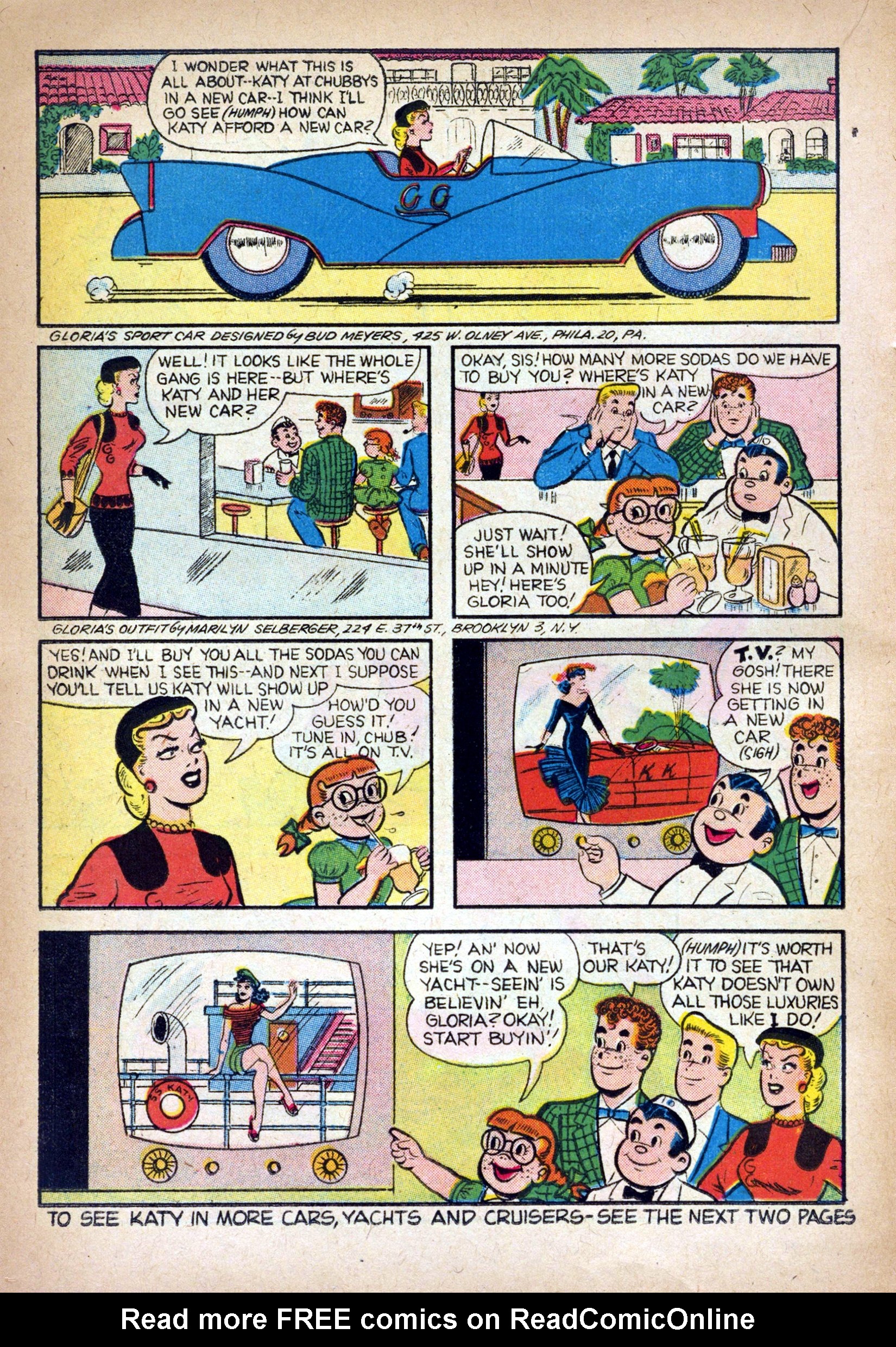 Read online Katy Keene (1949) comic -  Issue #31 - 22