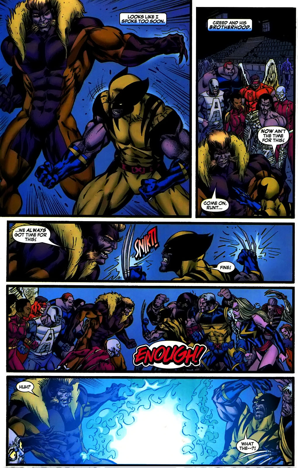 Read online Weapon X: Days of Future Now comic -  Issue #4 - 9