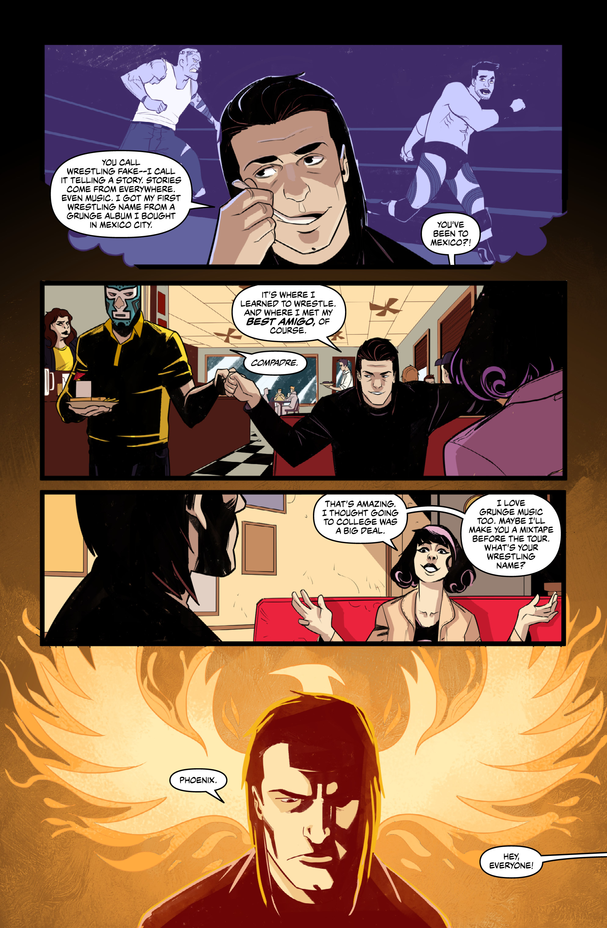 Read online Over the Ropes comic -  Issue #1 - 10