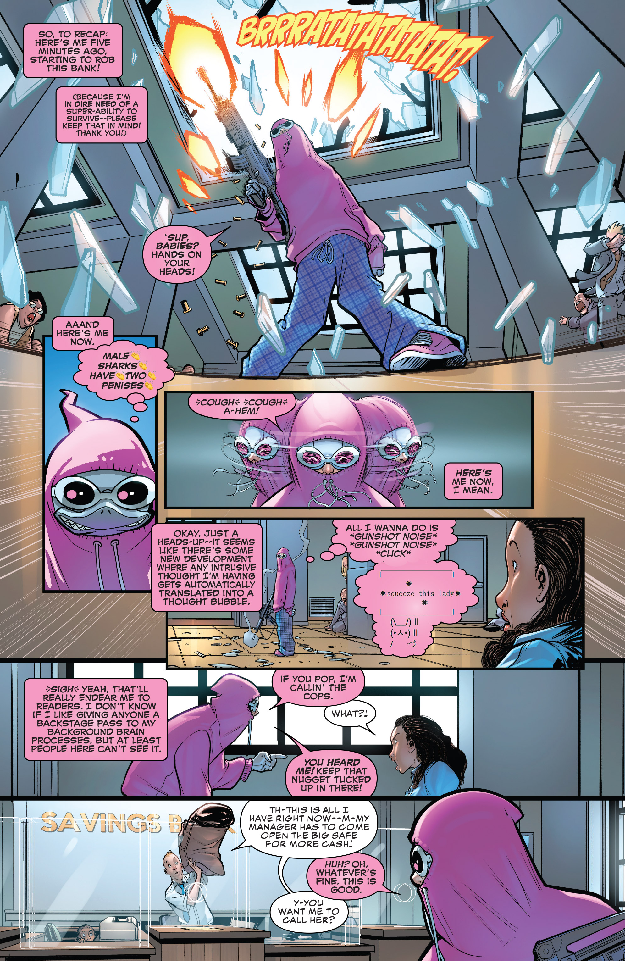 Read online Gwenpool Strikes Back comic -  Issue #1 - 5