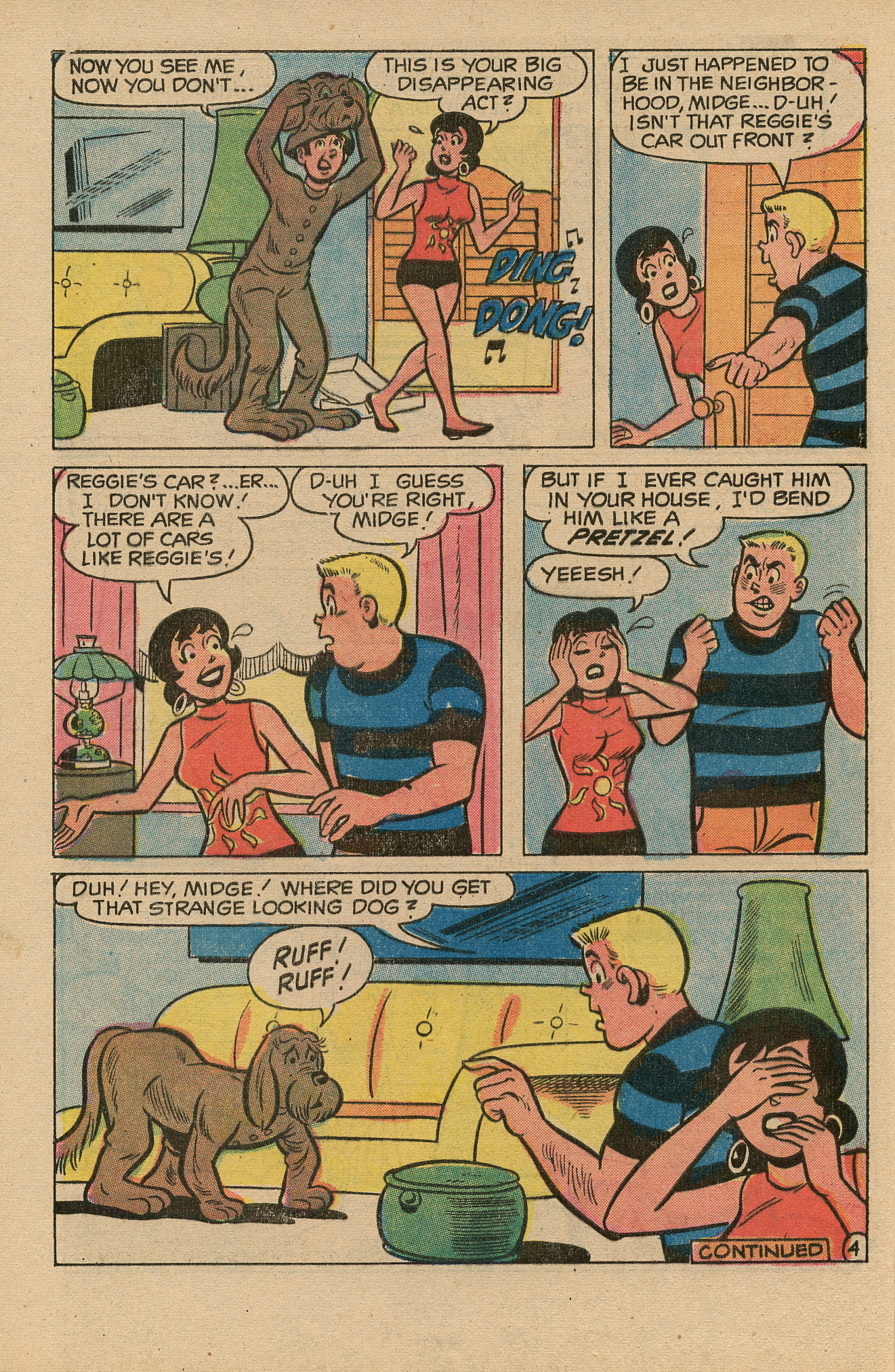 Read online Archie's TV Laugh-Out comic -  Issue #16 - 32