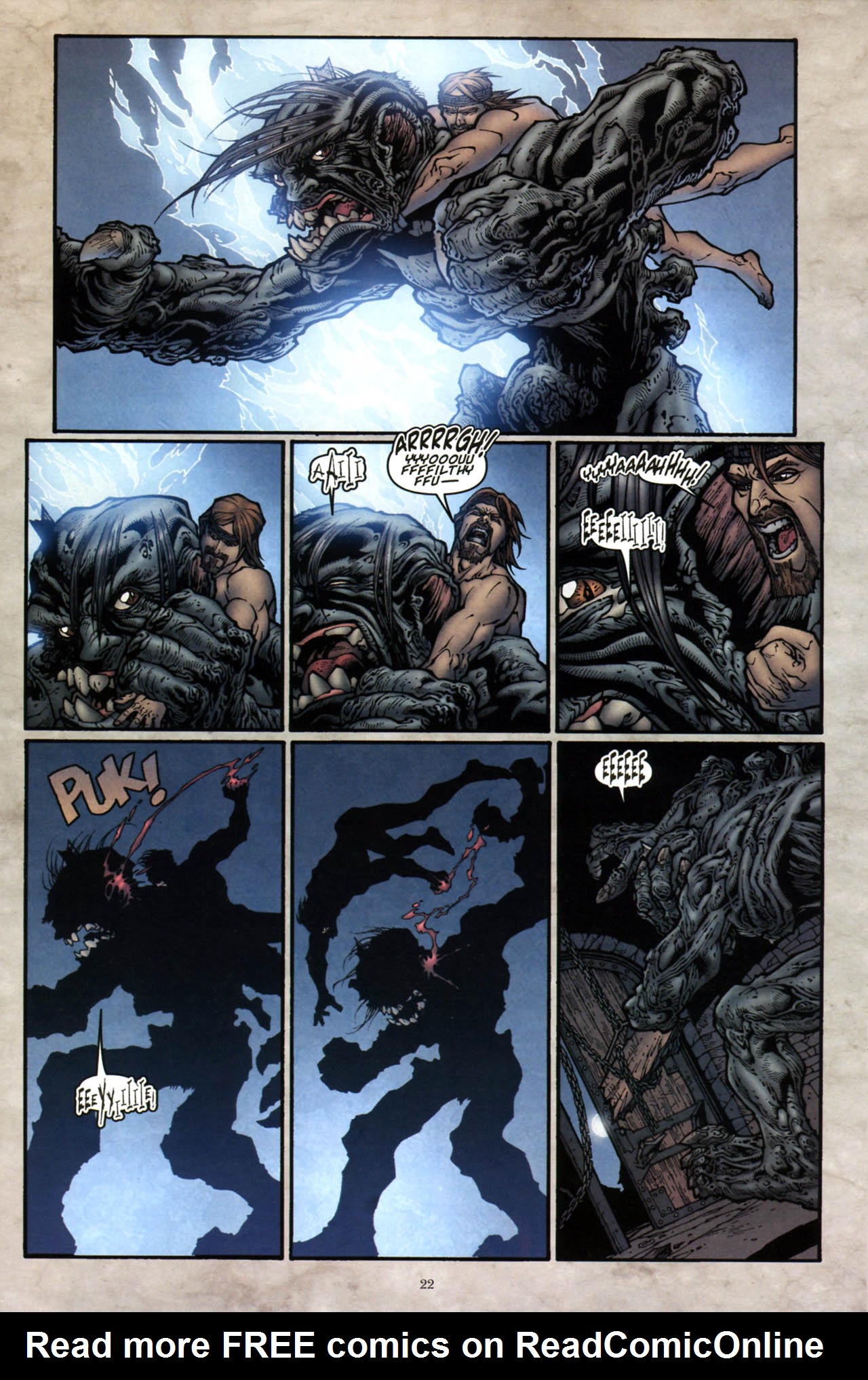 Read online Beowulf (2007) comic -  Issue #2 - 22